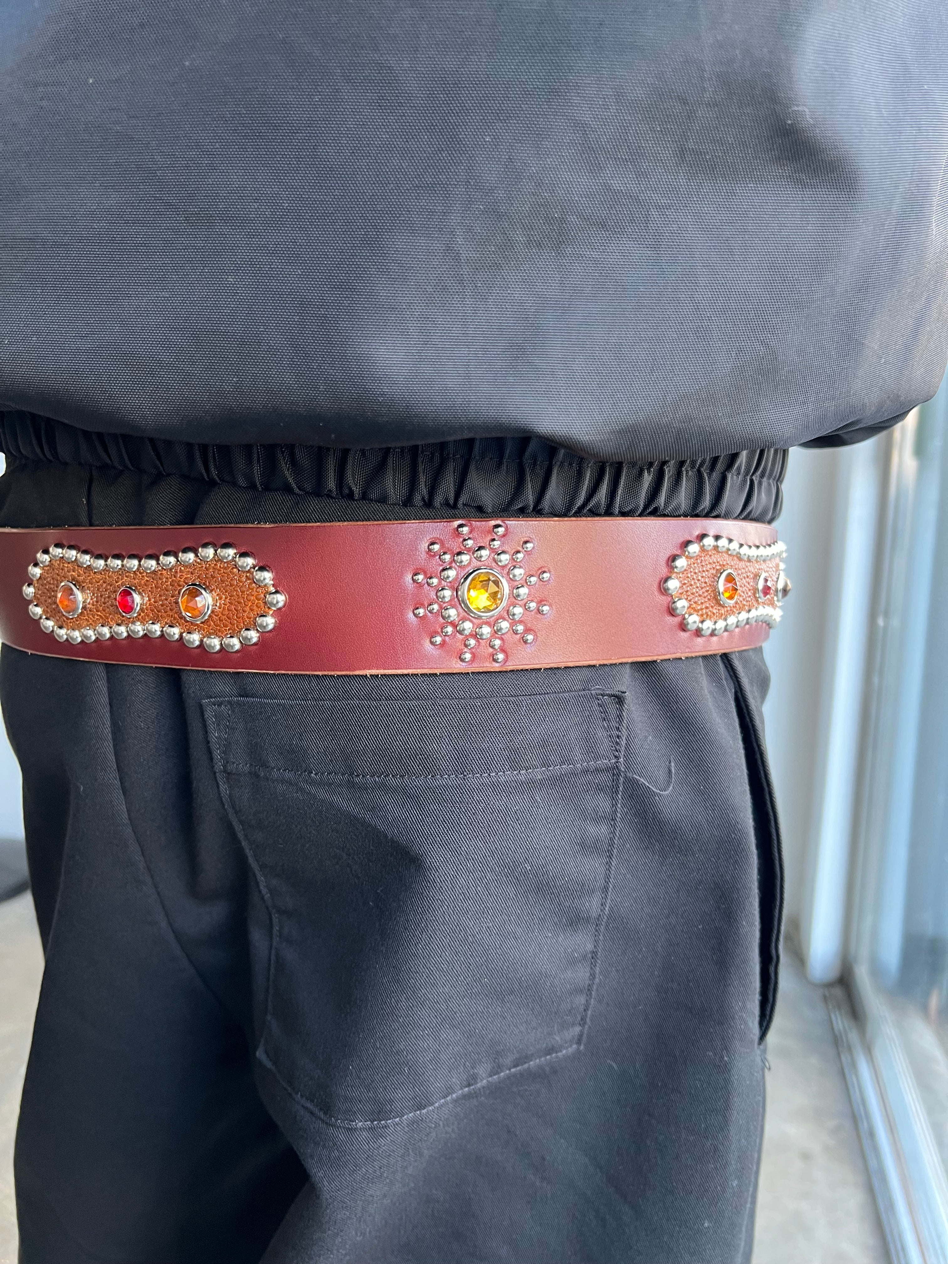 Custom Studded belt by 521COLLECTIONS