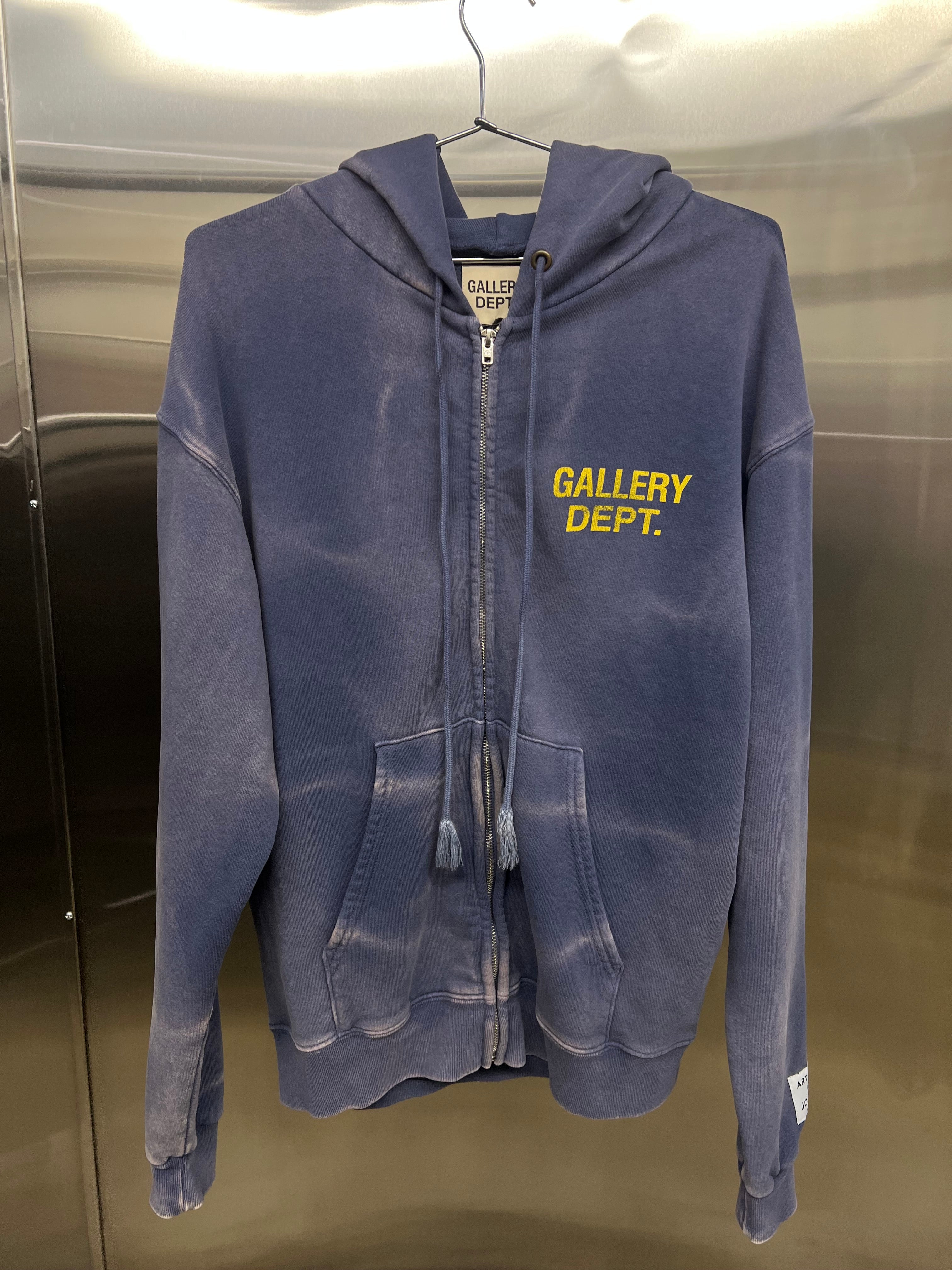 Gallery Dept Sun Faded Zip up hoodie