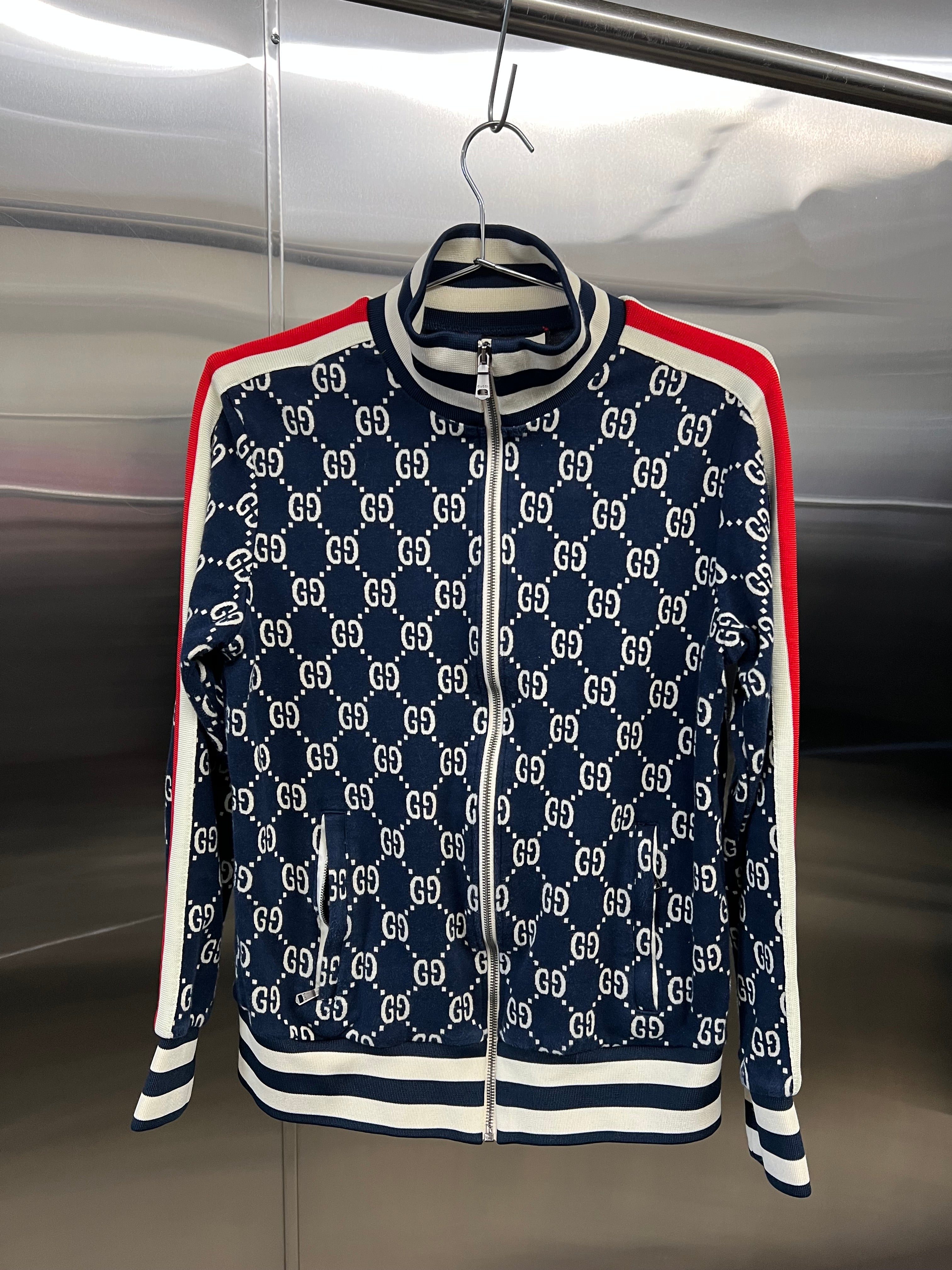 Gucci All over GG Jacquard Track jacket