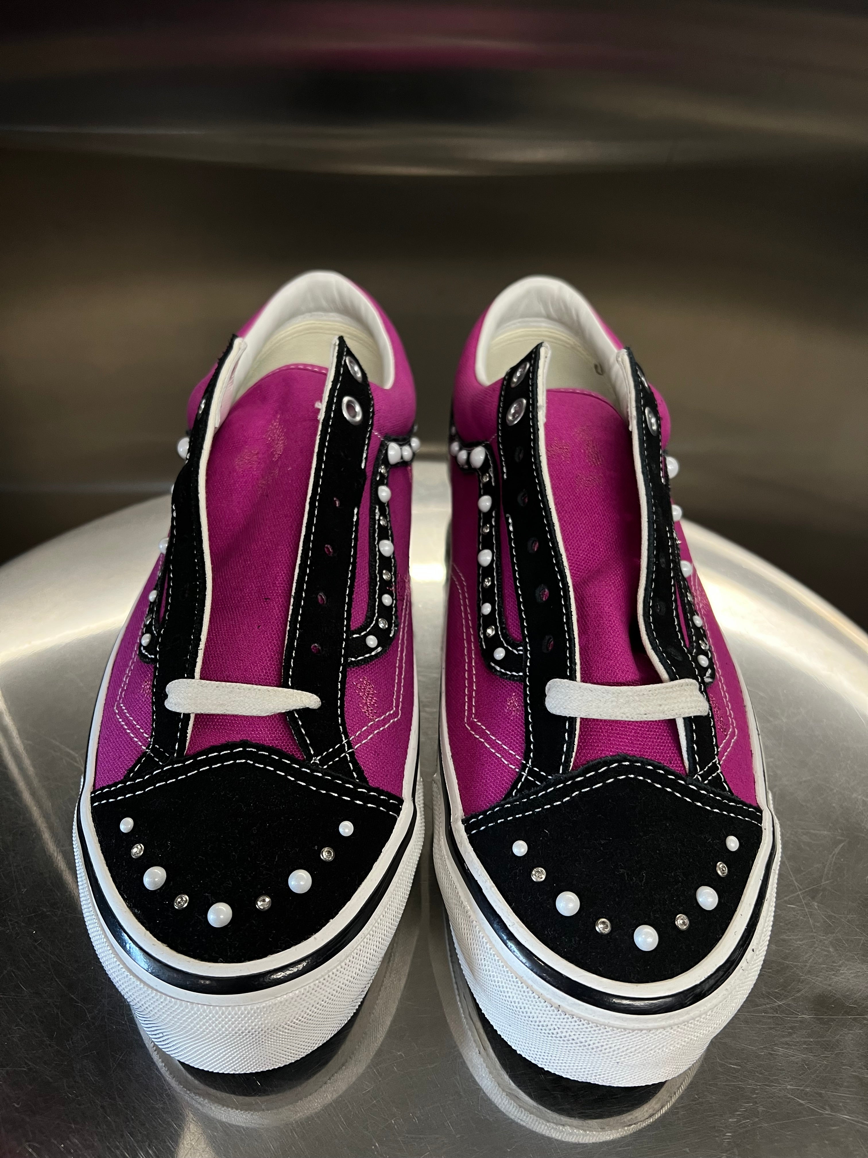 Vans Old Skool 36 LX "Pearlized Pack Fuchsia Red"