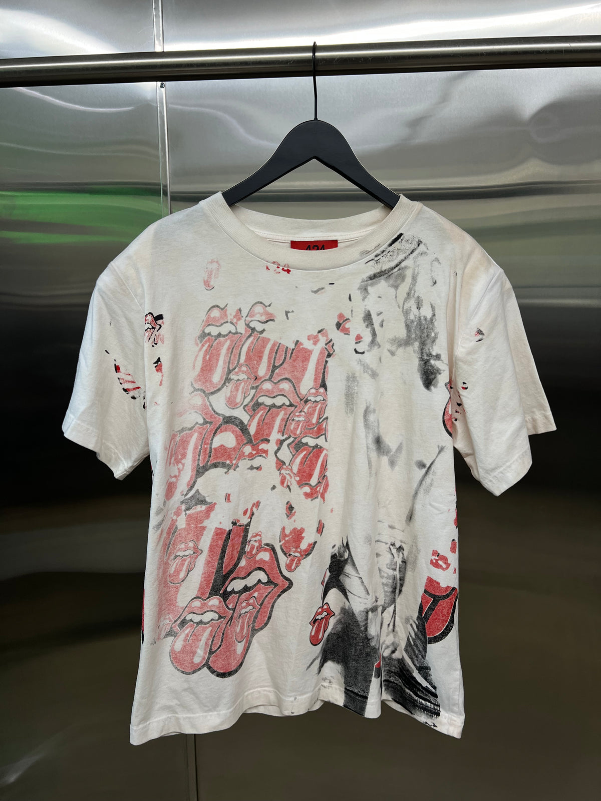 424 x The Rolling Stones Keith Richards Tongue Tee