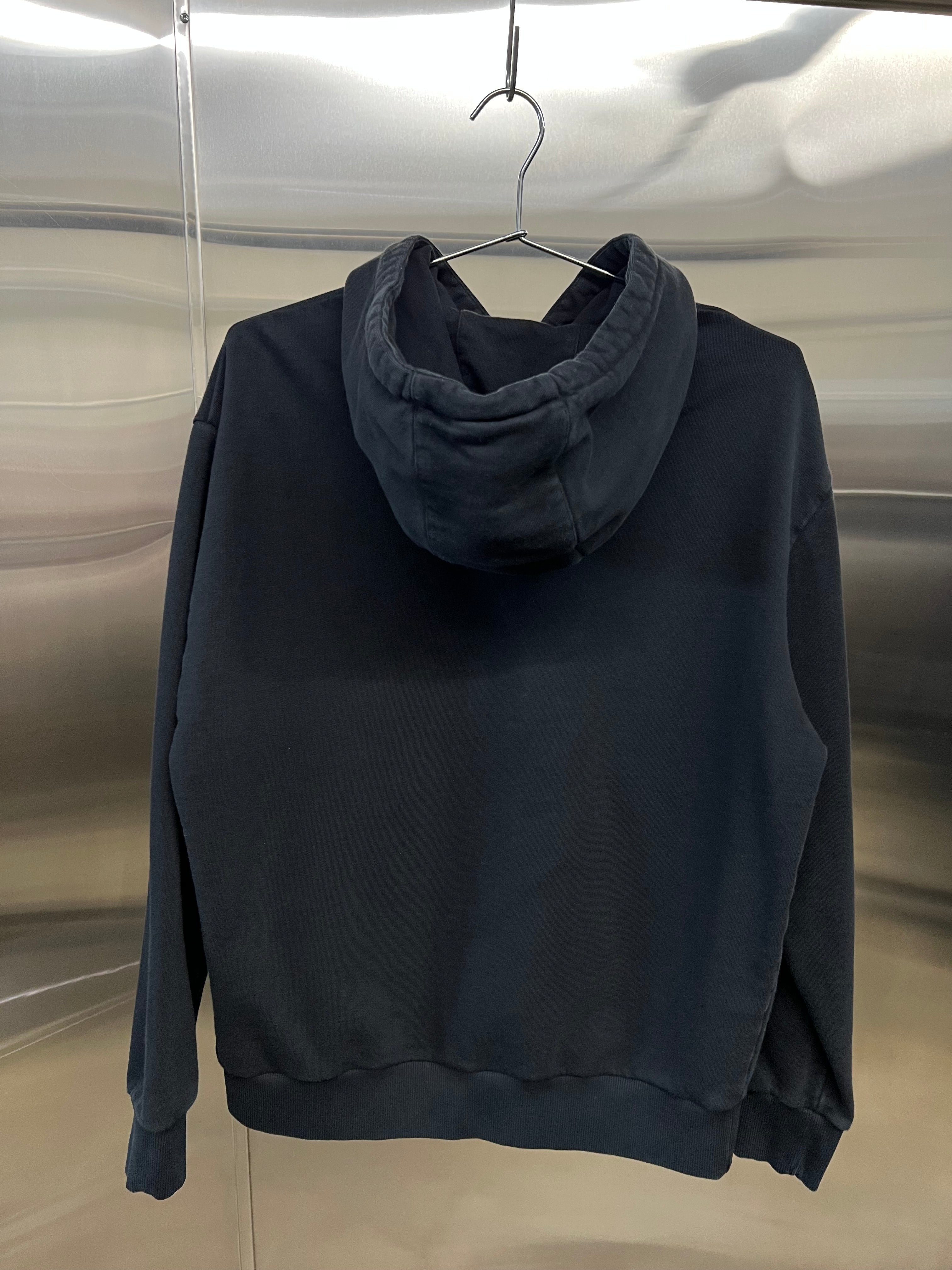 Prada triangle logo hoodie