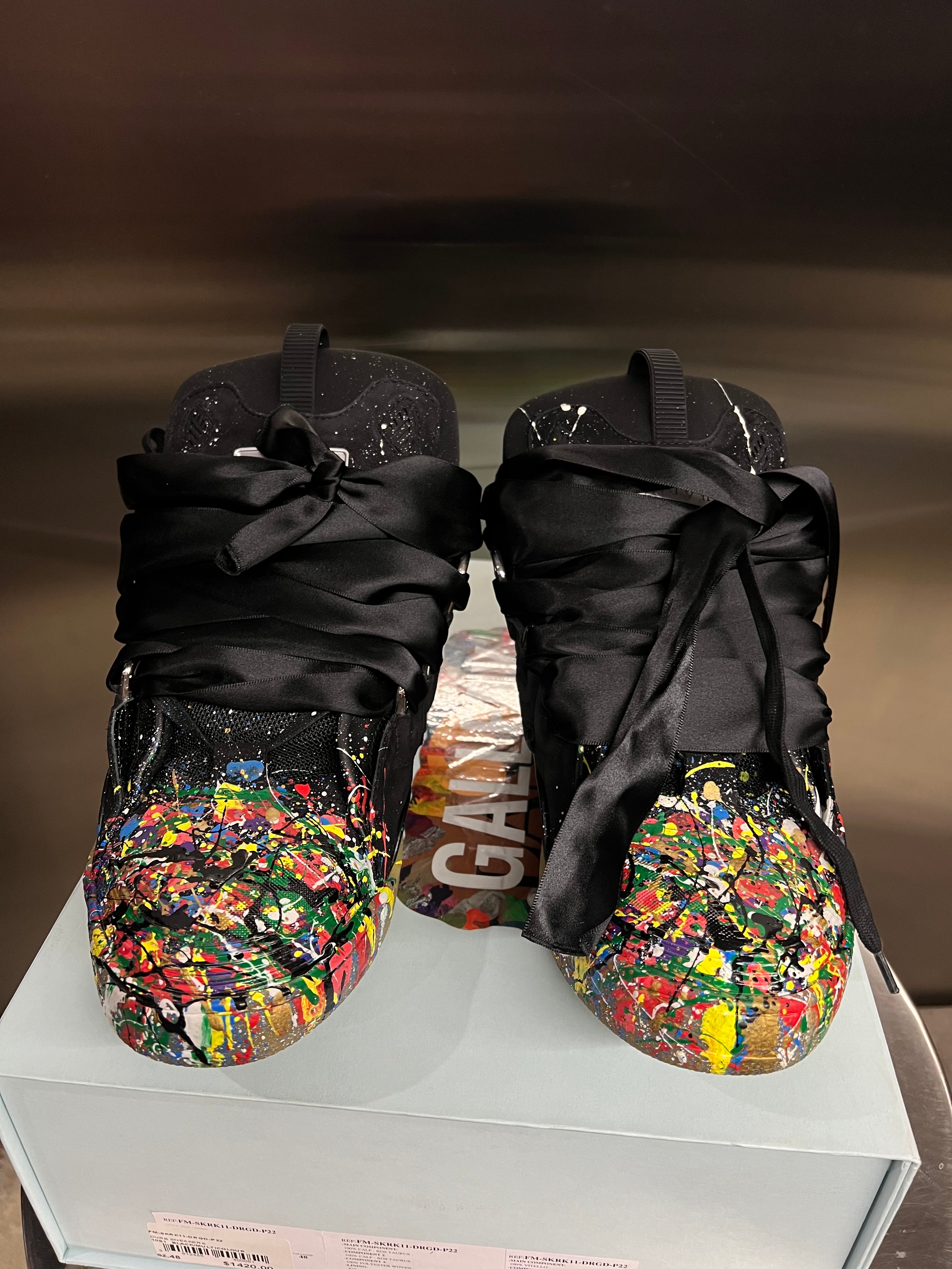 Lanvin Gallery Dept Curb Sneaker