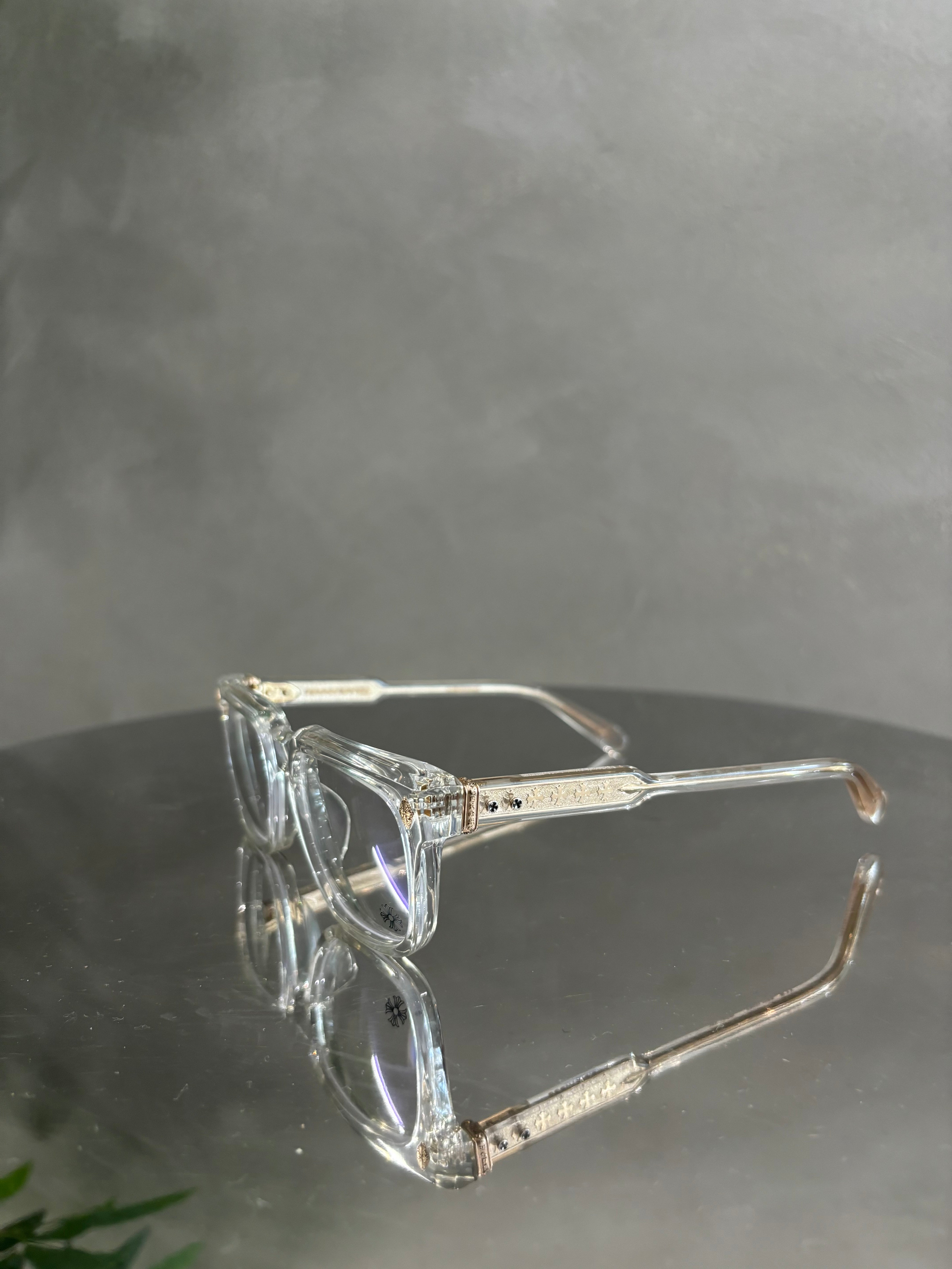 Chrome Hearts “Ambidextrous” Clear Glasses