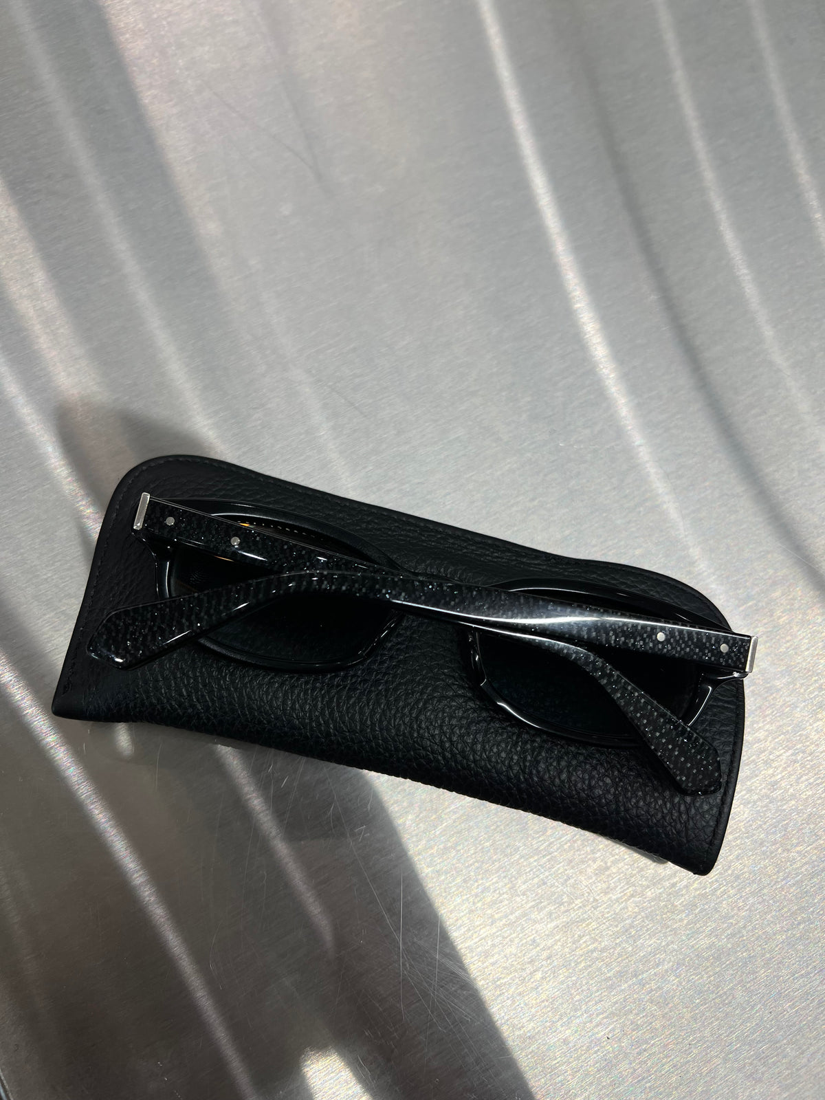 Chrome Hearts “low-rider” glitter/galaxy frames size 52