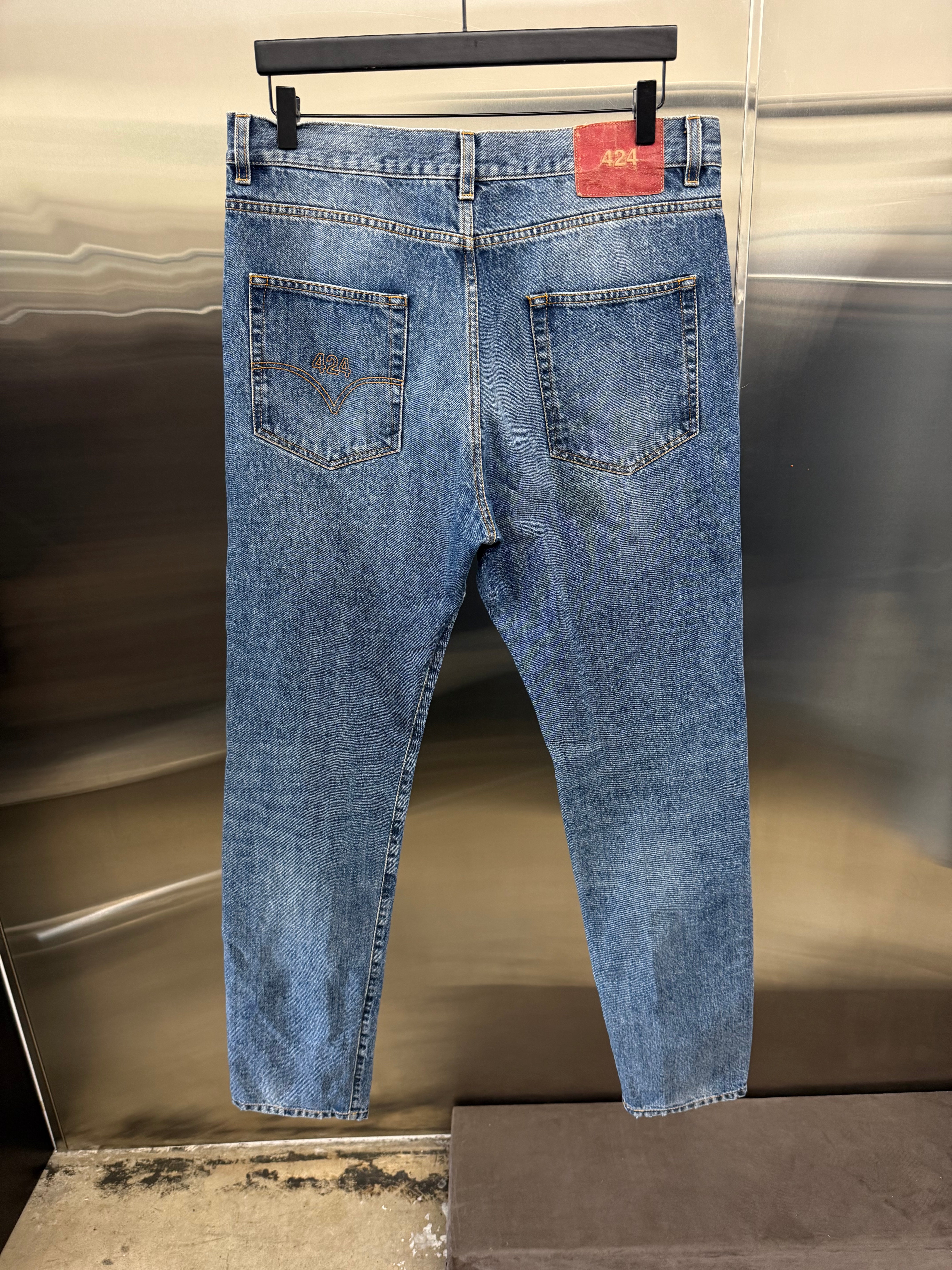 424 Blue Denim Jeans
