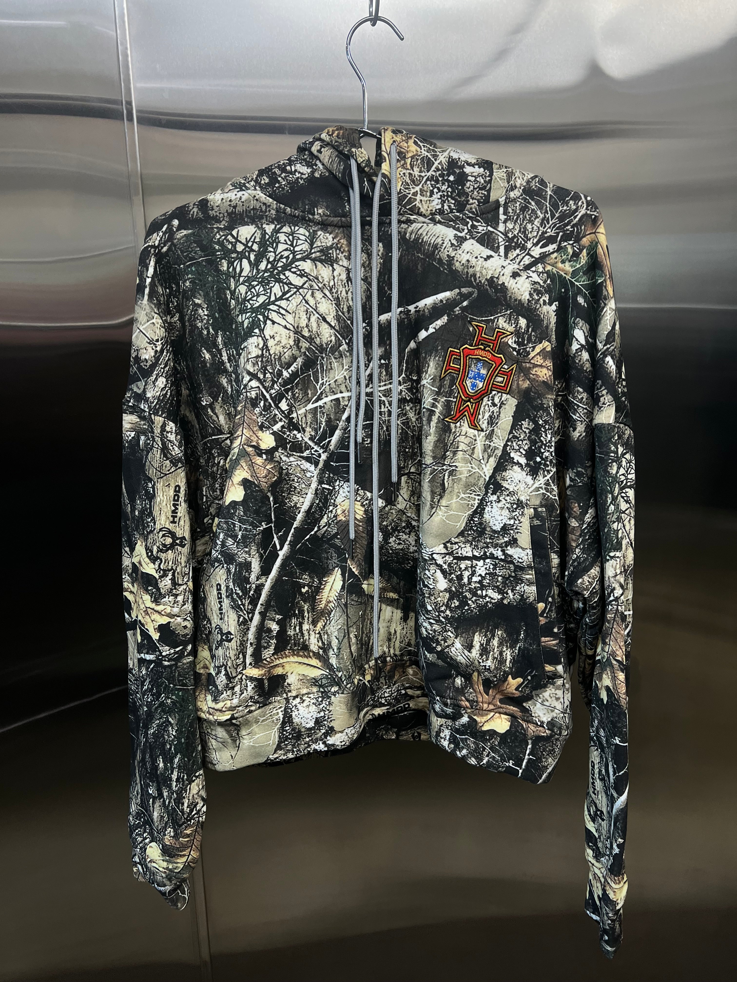 HMDD Lisbon Camo Double Hoodie