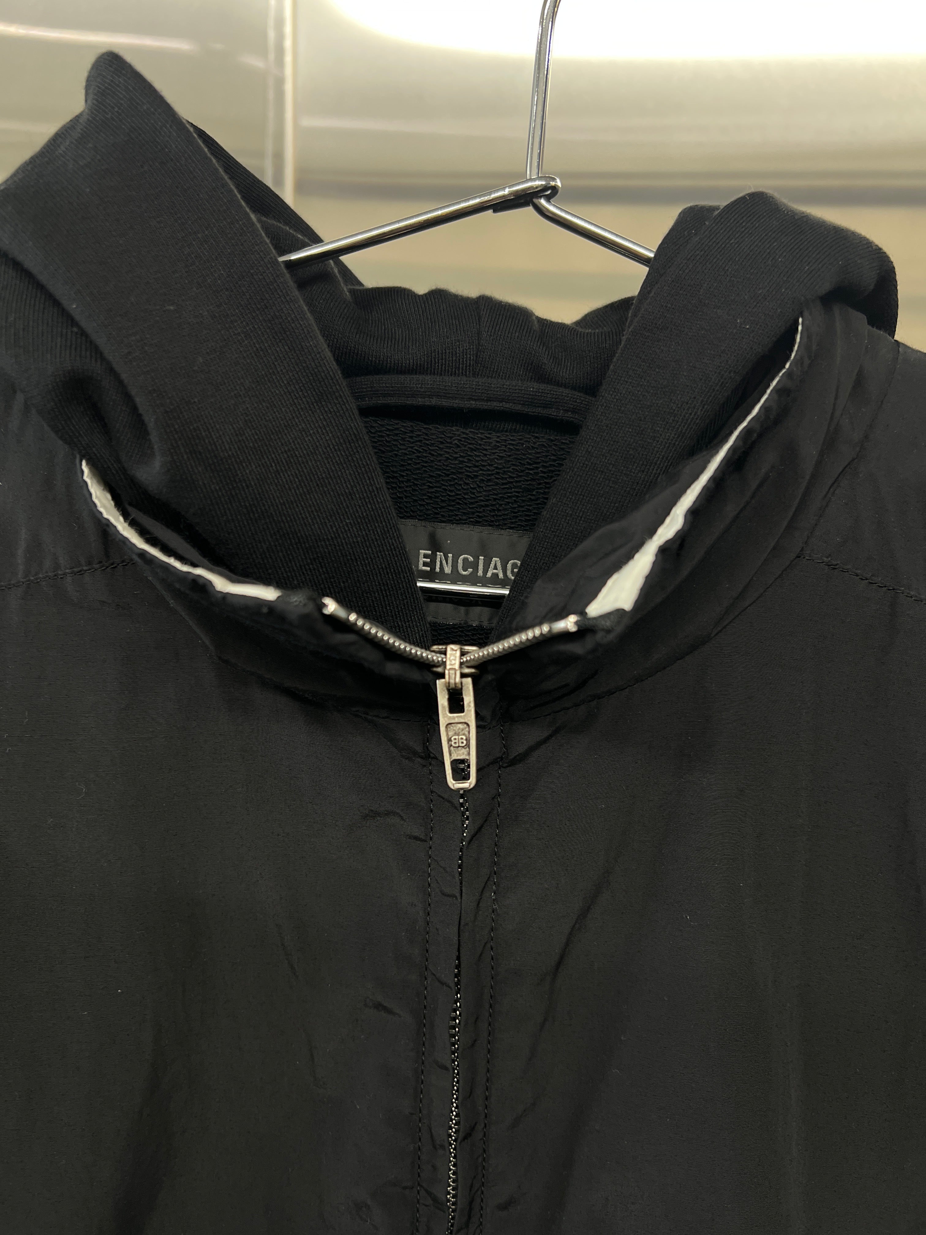 Balenciaga Double layered zip up jacket