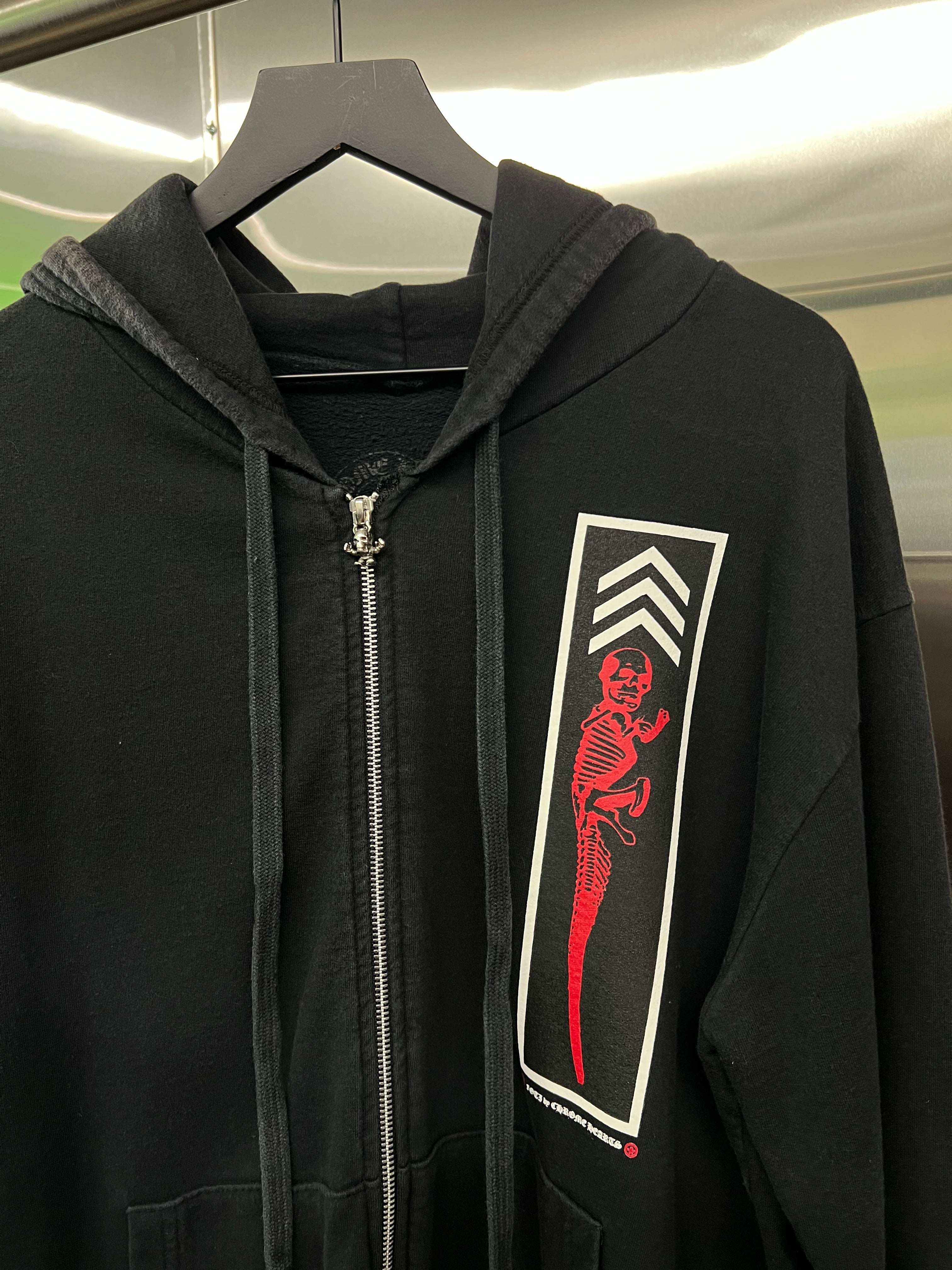 Chrome Hearts x Foti Zip up hoodie