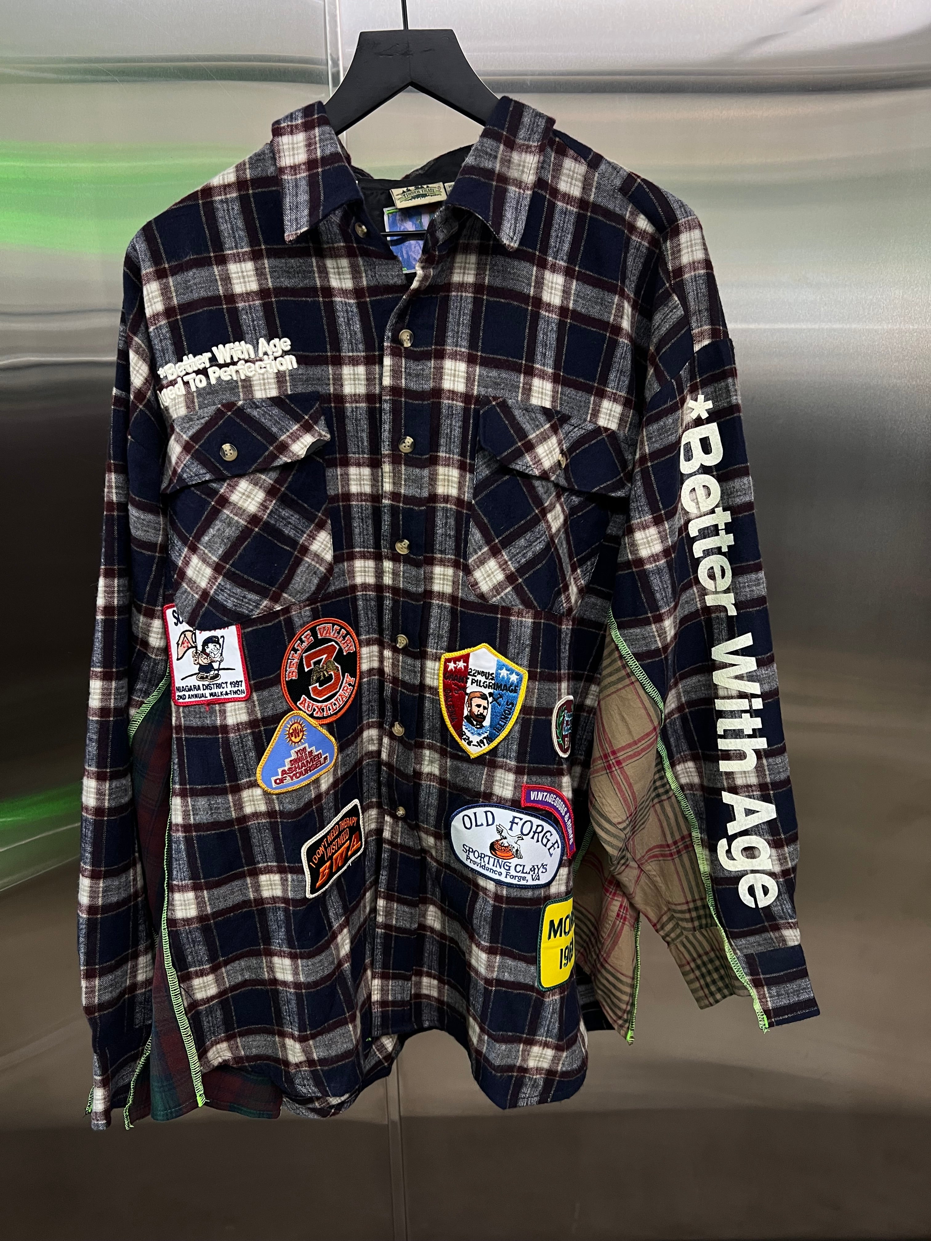Better With Age Gentlemen’s 3 Panel Flannel Shirt