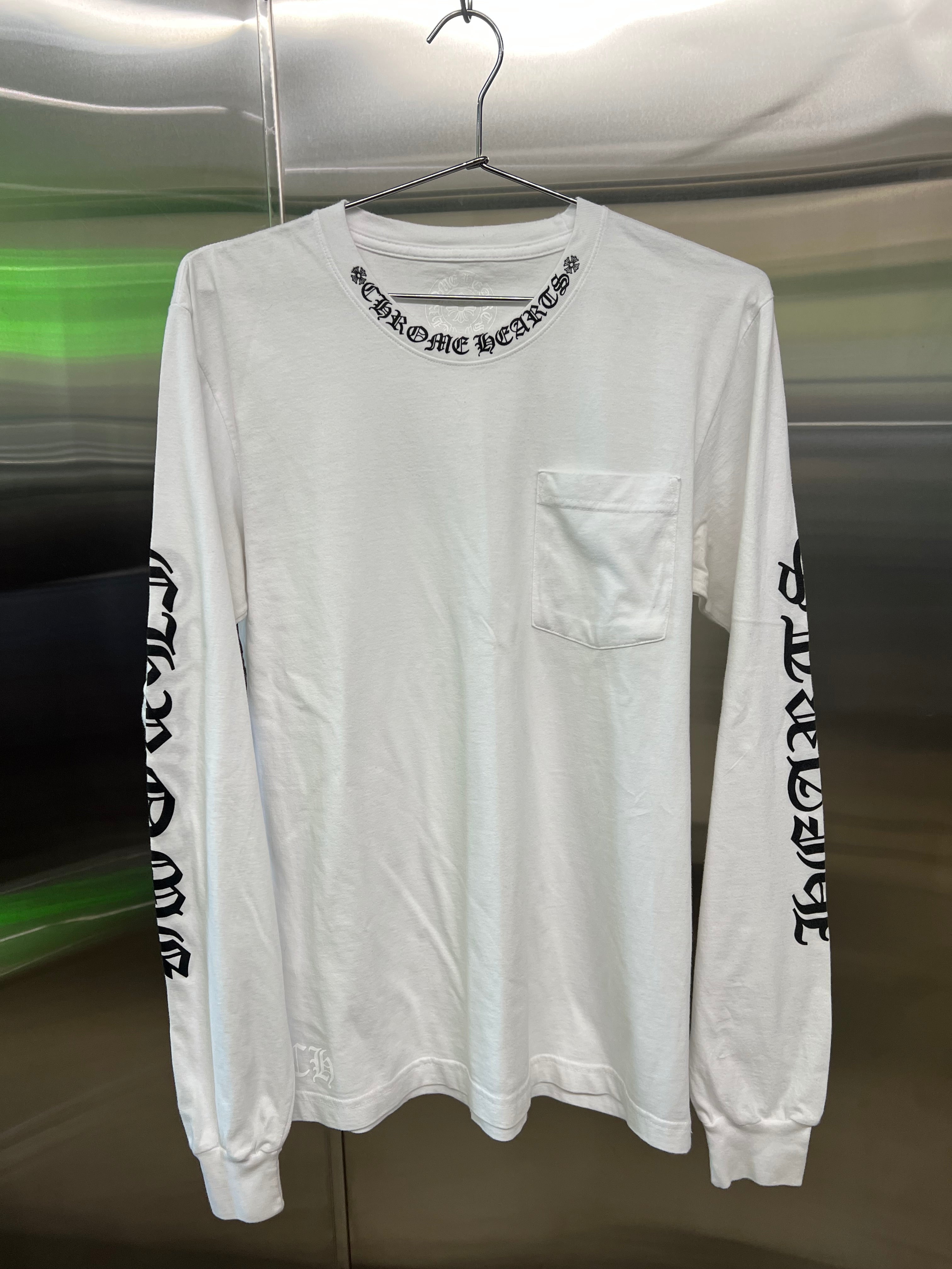 Chrome Hearts “Neck logo” long-sleeve