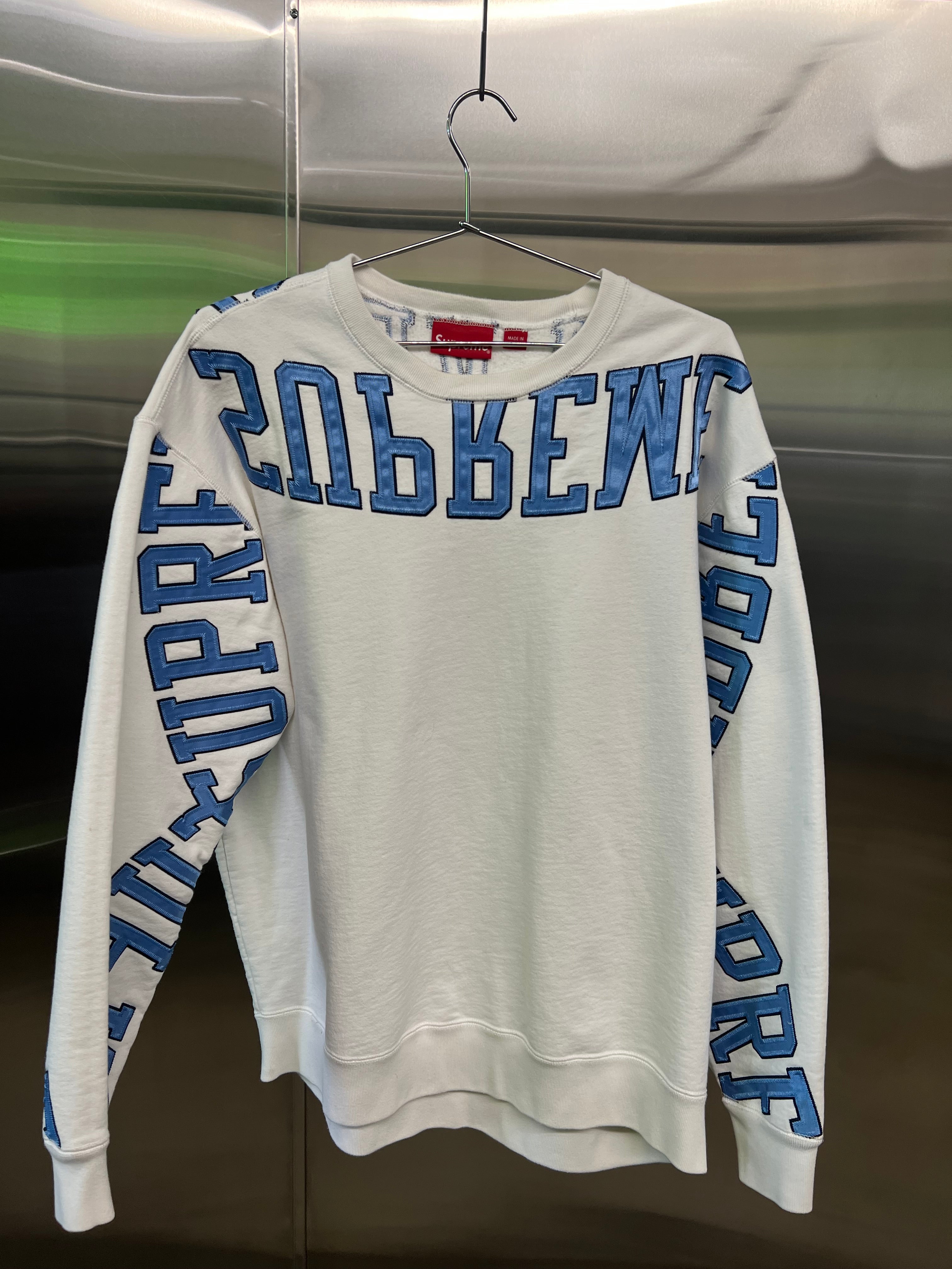 Supreme University logo crewneck
