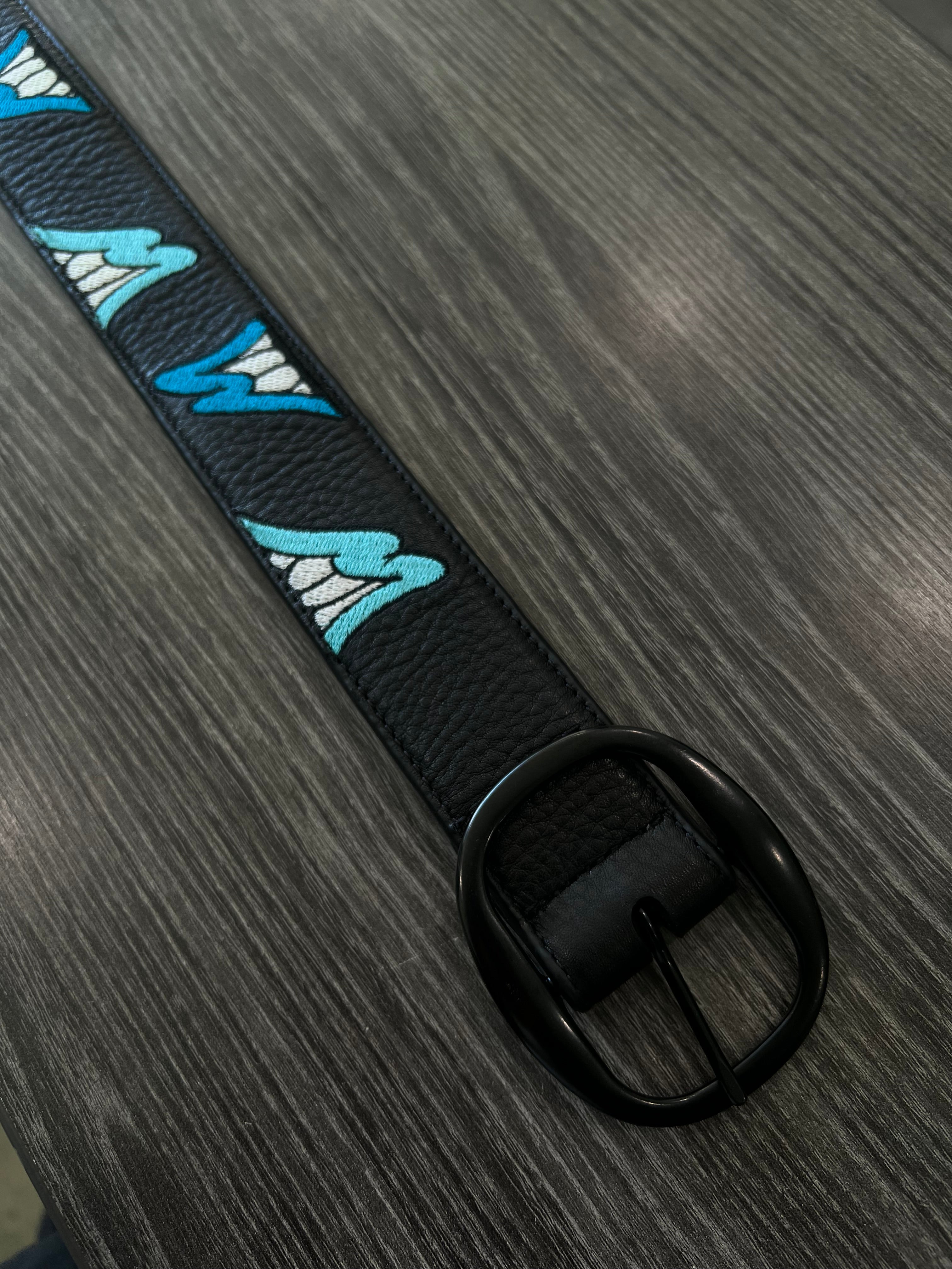 Anti Promo x Matty Boy “Blue Chomper” Belt