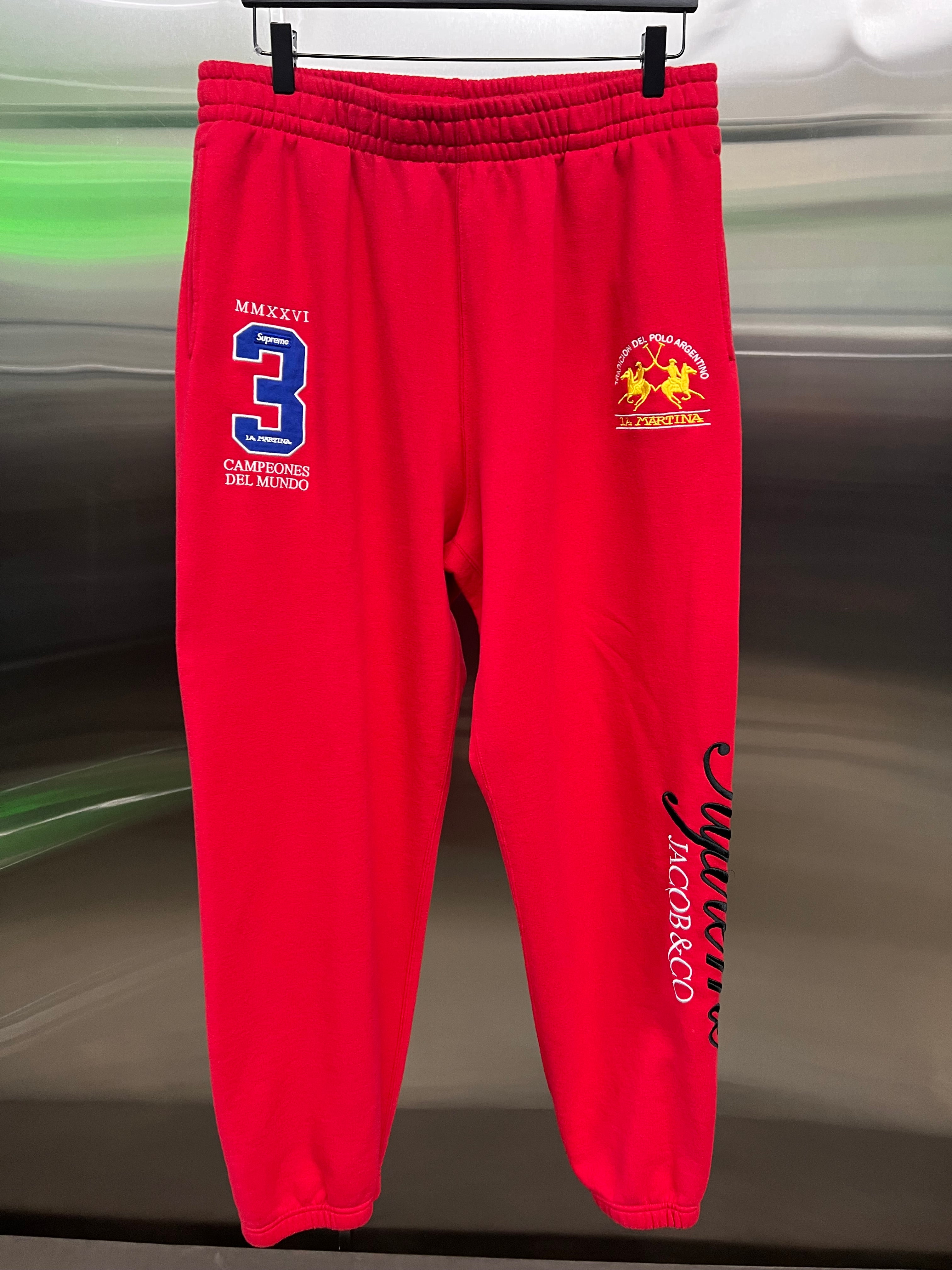 Supreme Supreme x La Martina x Jacob & Co sweatpants