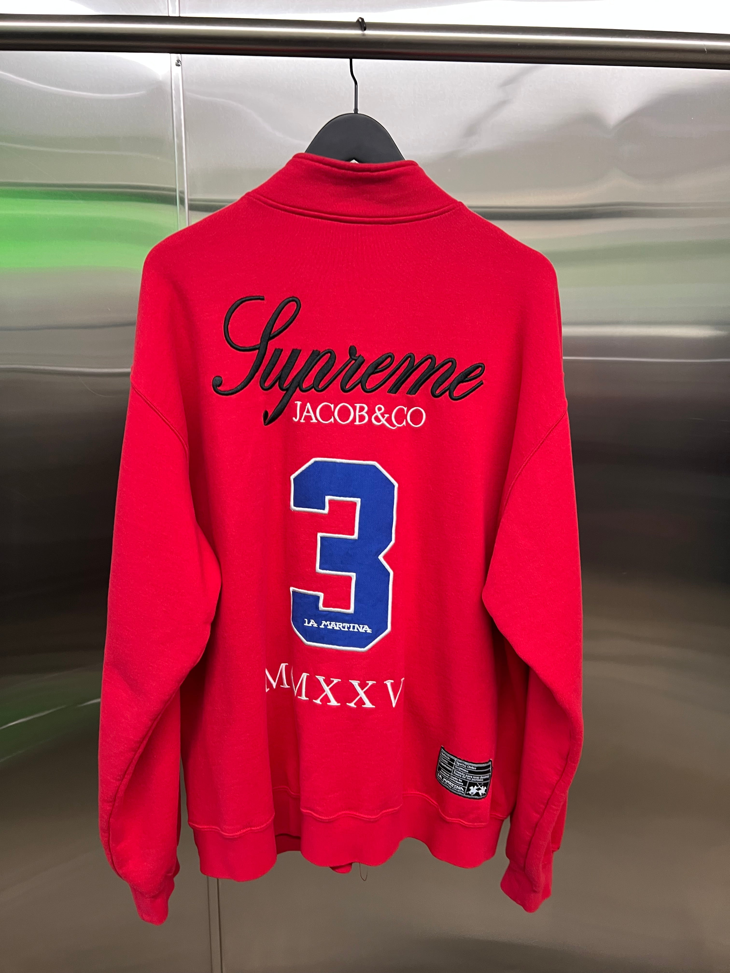 Supreme x La Martina x Jacob & Co zip-up