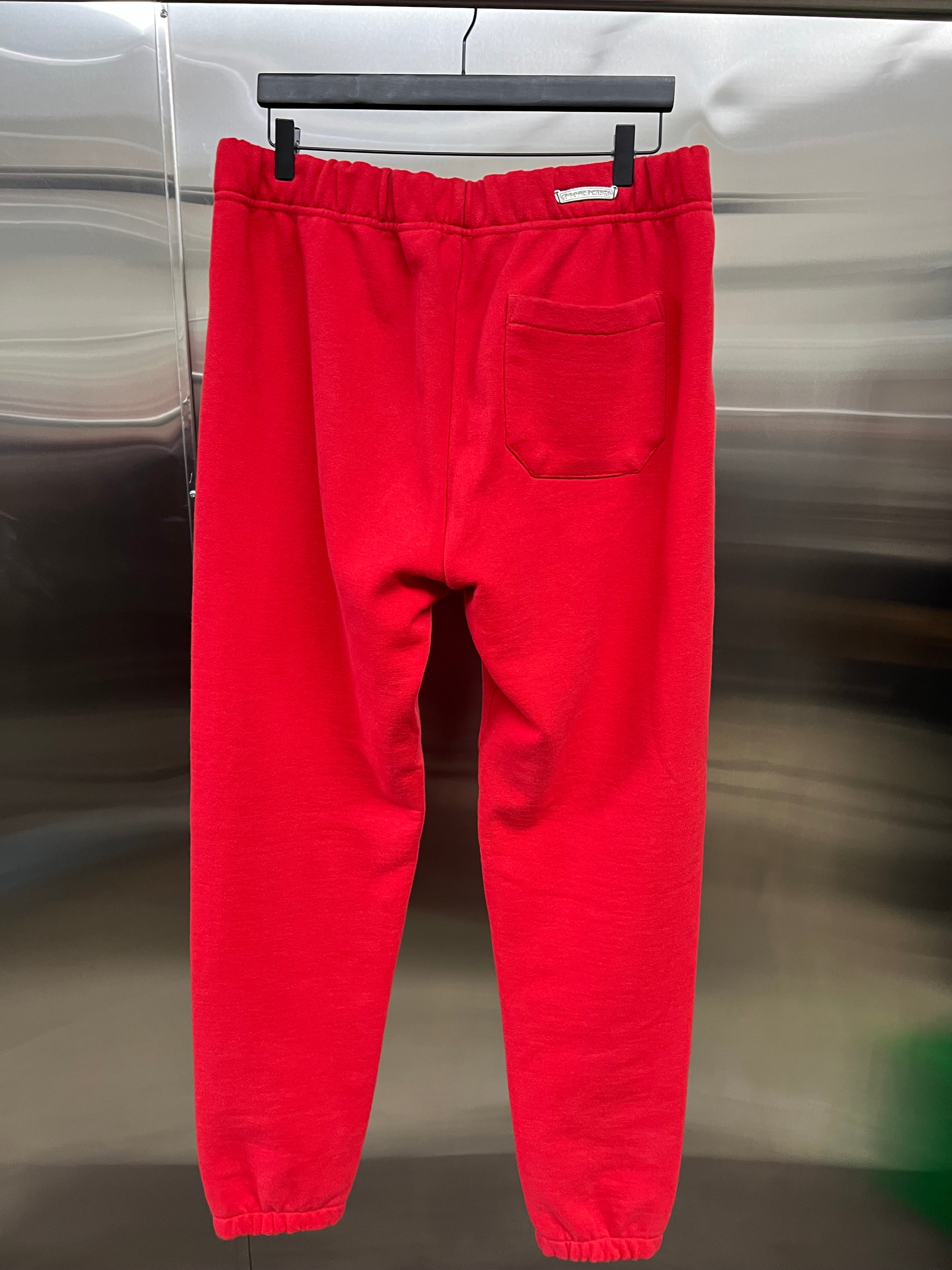 Chrome hearts white triple cross sweats