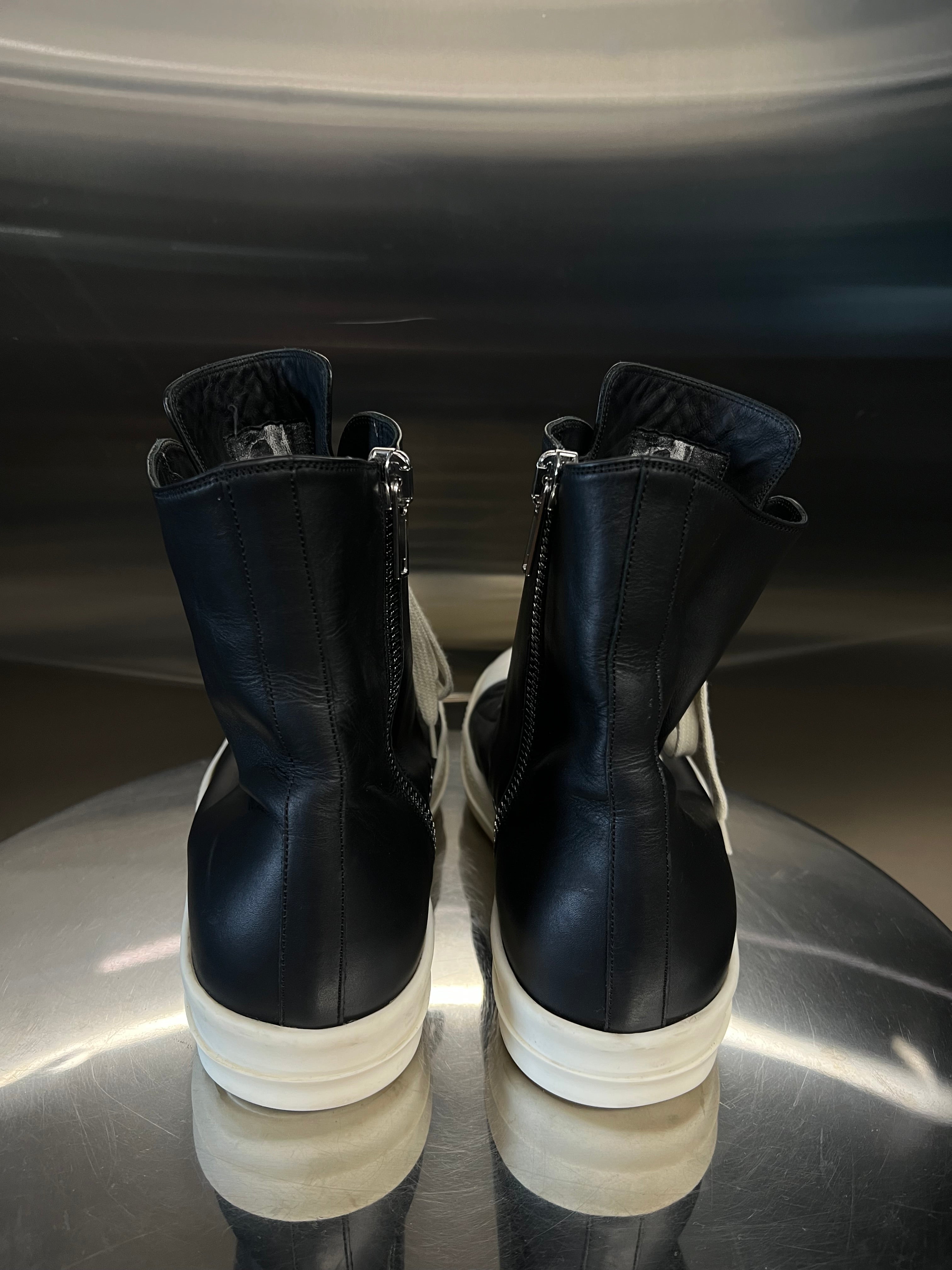 Rick Owens Leather Hi-top sneaker