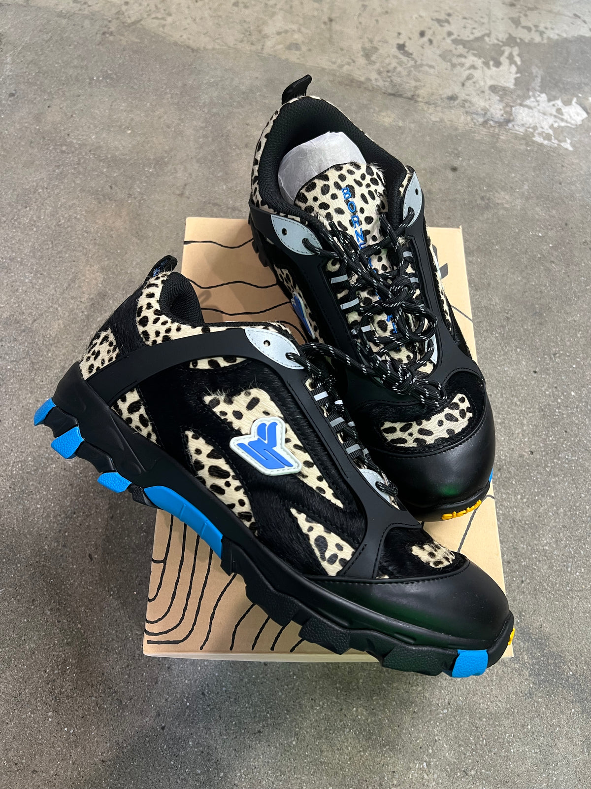 Sickö Hiking shoe diamond* Cheetah flip