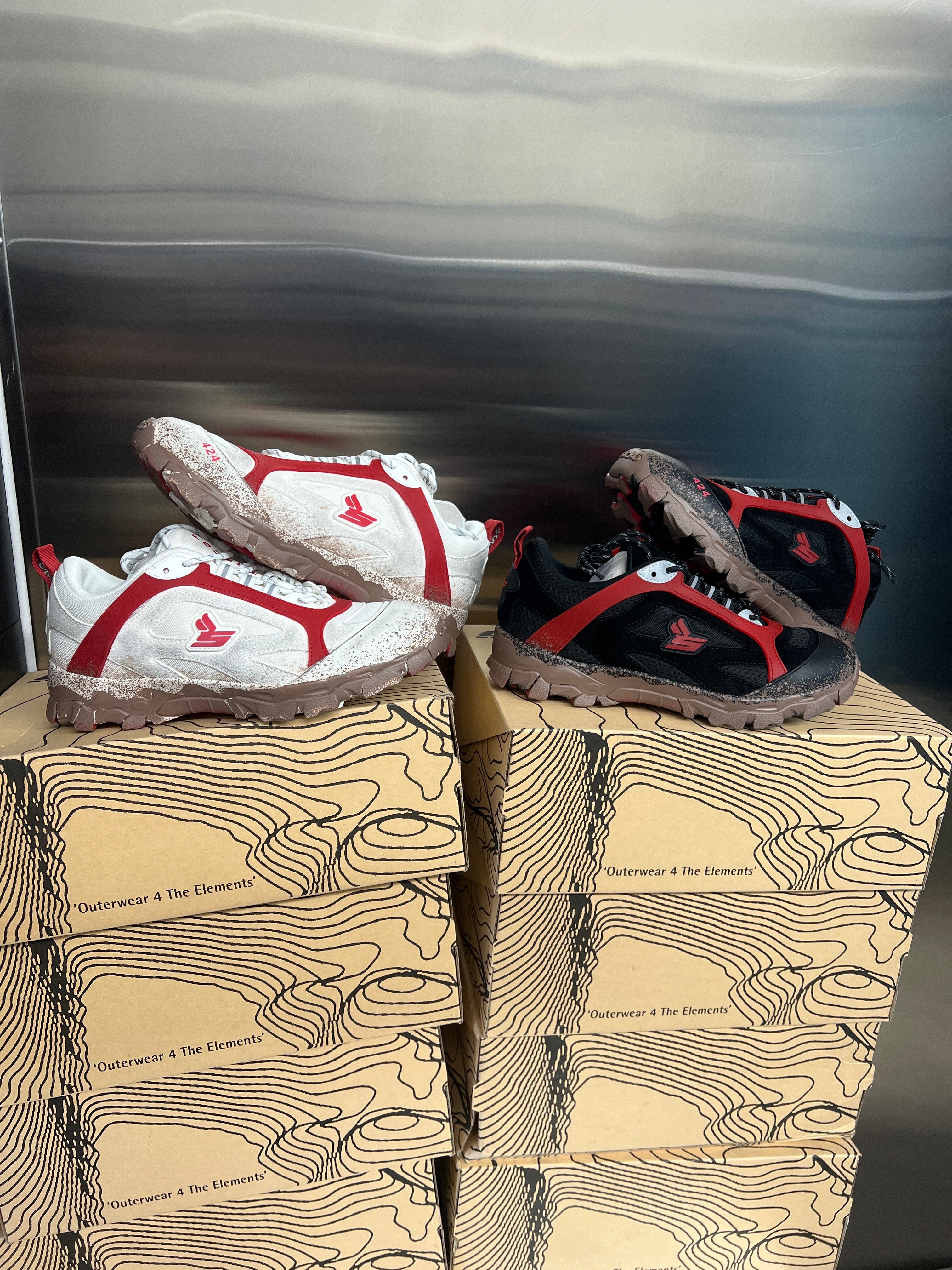 Sickö x 424 Hiking shoe “white Muddy” Sneaker