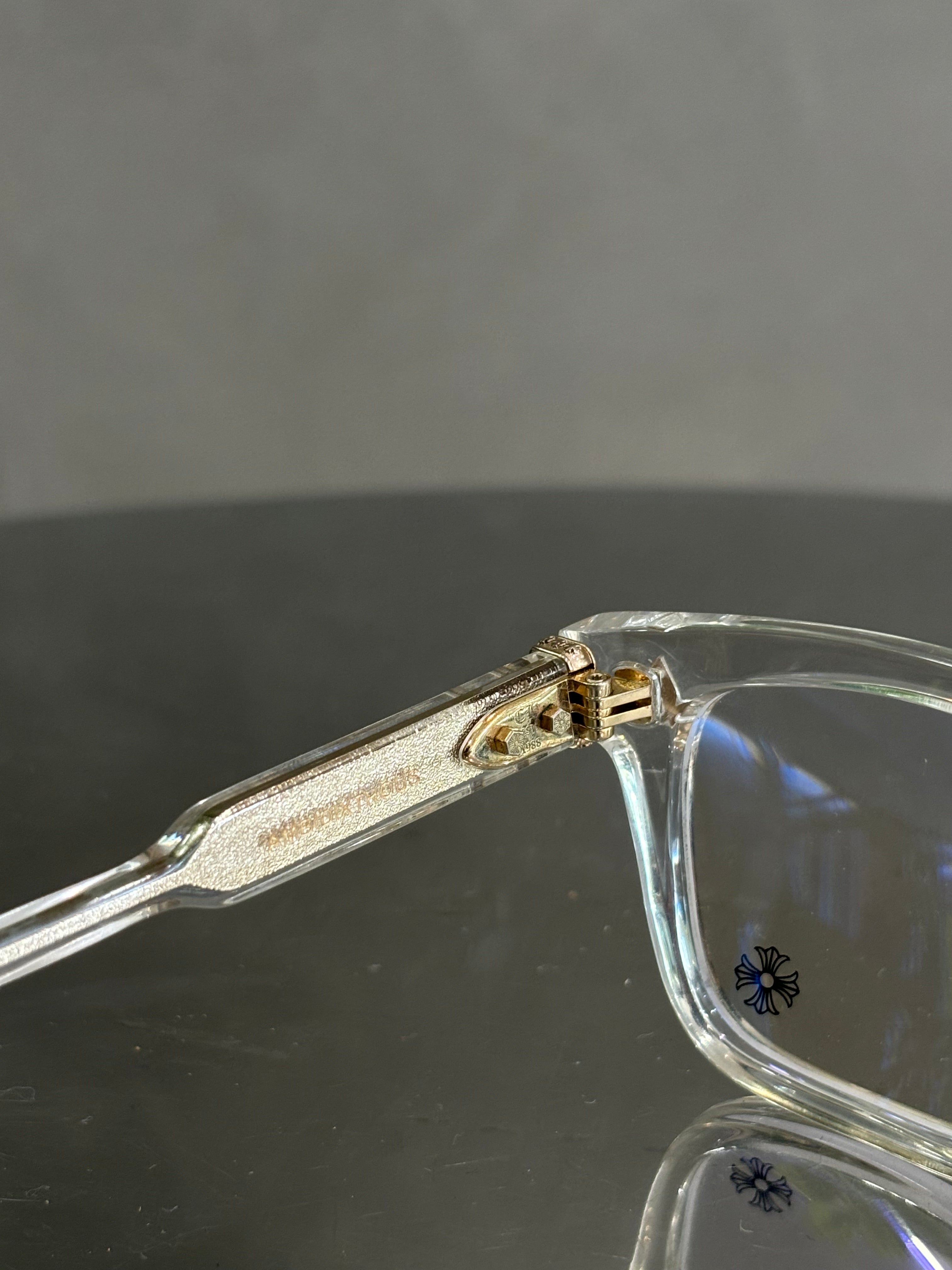 Chrome Hearts “Ambidextrous” Clear Glasses