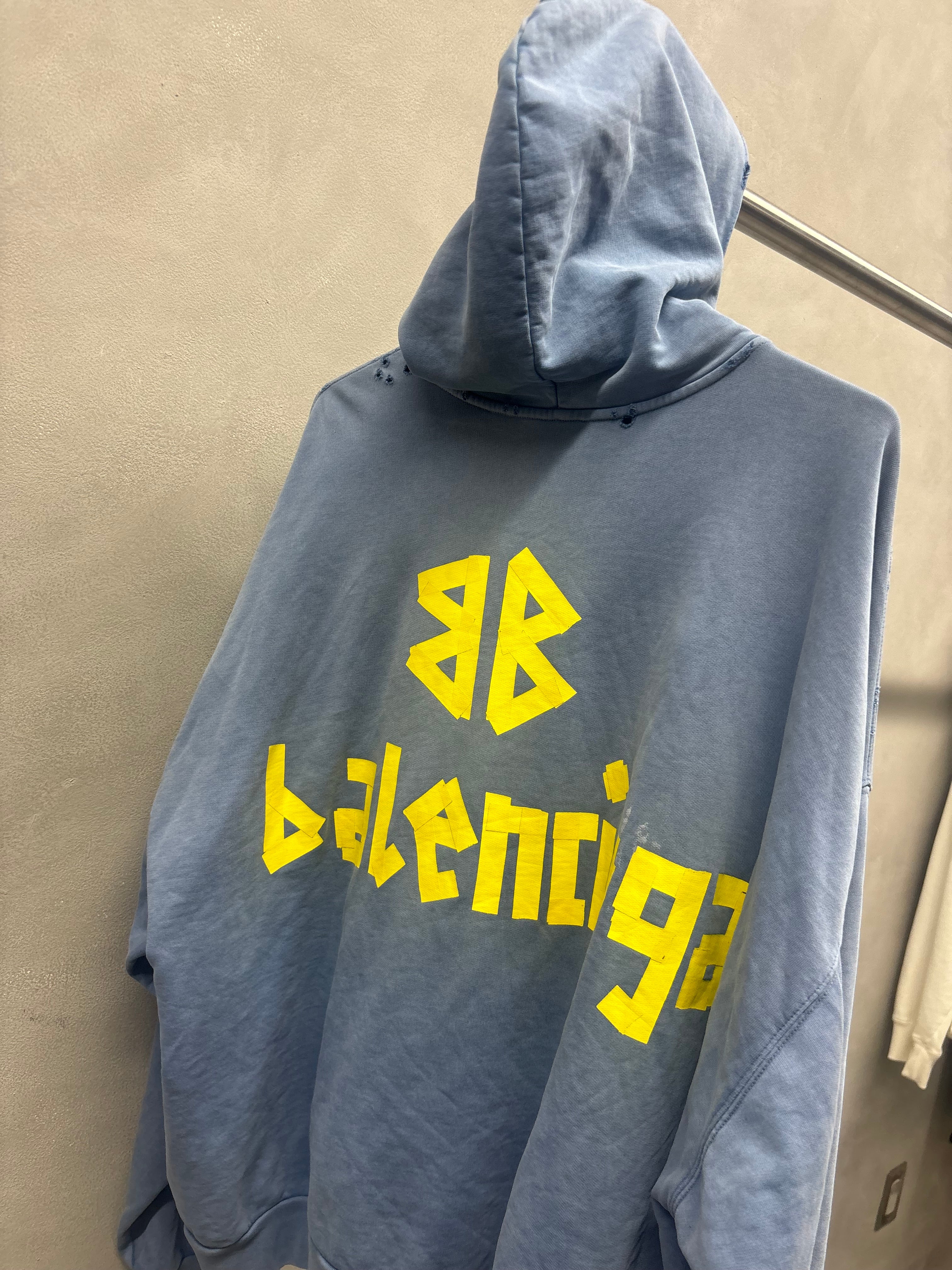 Balenciaga Tape logo hoodie