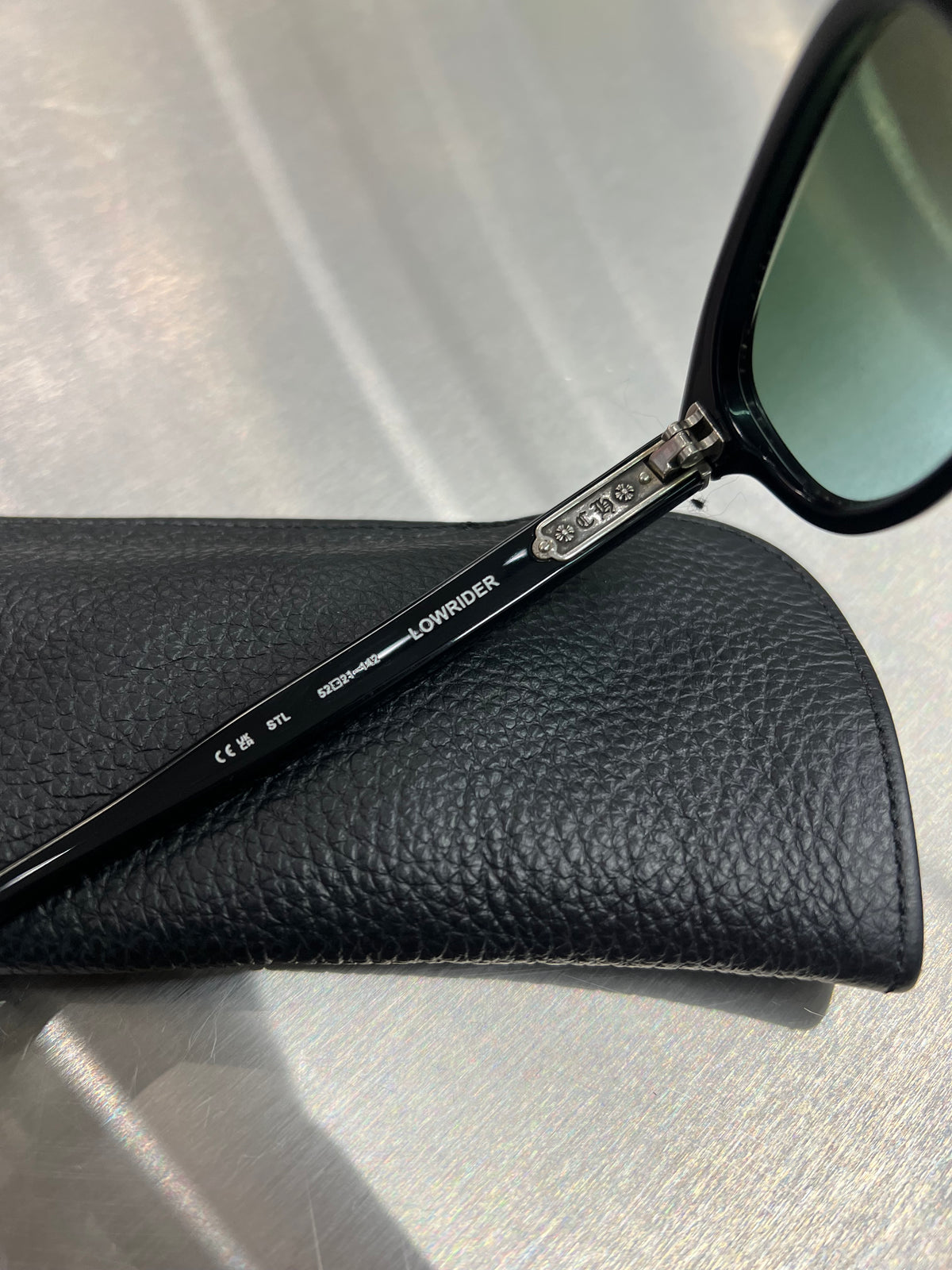 Chrome Hearts “low-rider” glitter/galaxy frames size 52