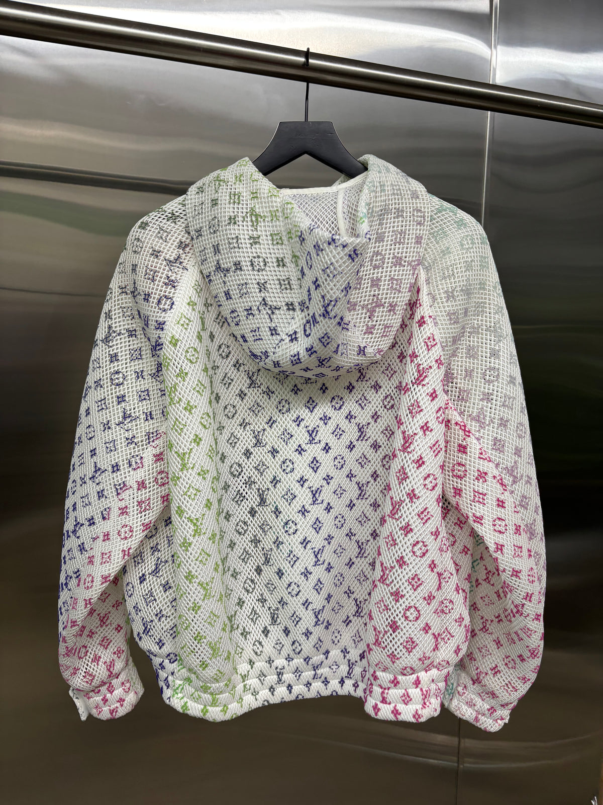 Louis Vuitton Monogram Gradient Mesh Windbreaker