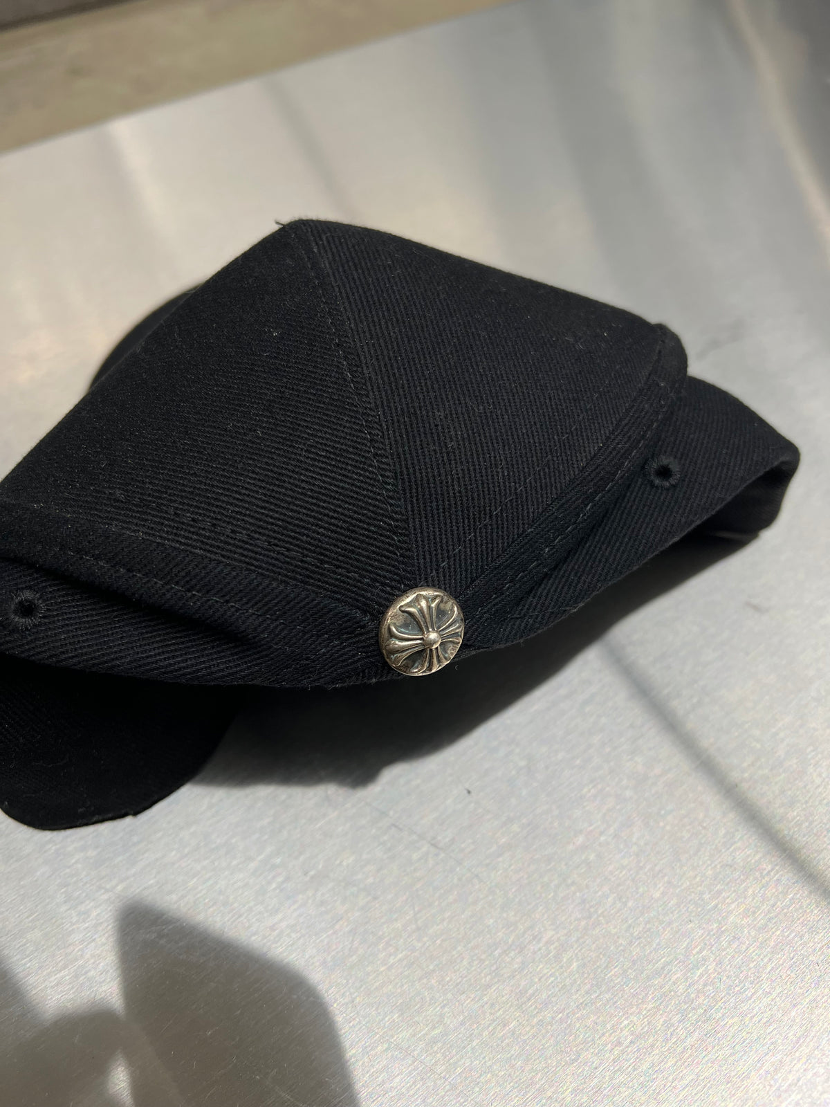 Chrome Hearts Vertical logo Baseball cap