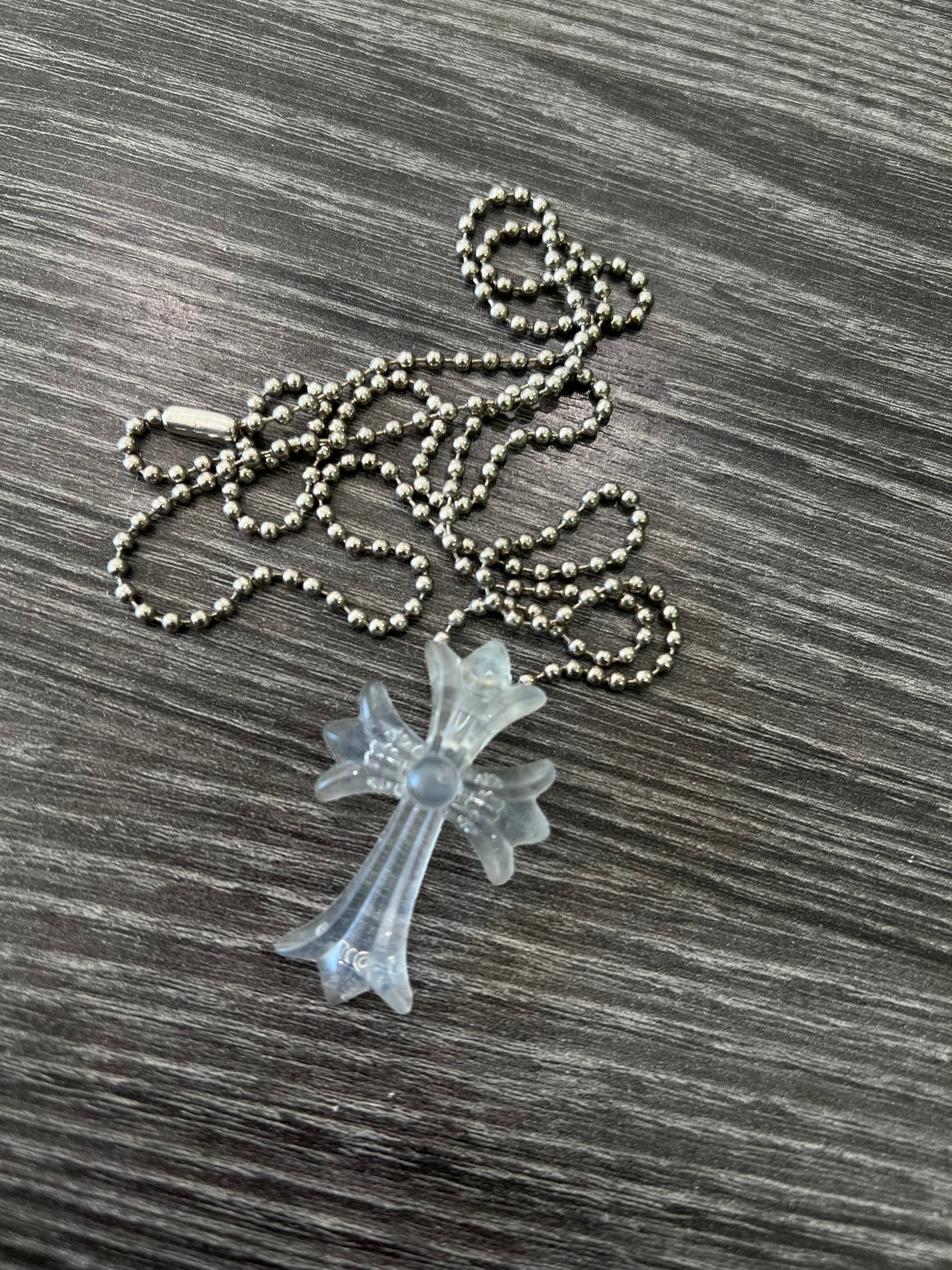 Chrome Hearts Silicone Cross Necklace