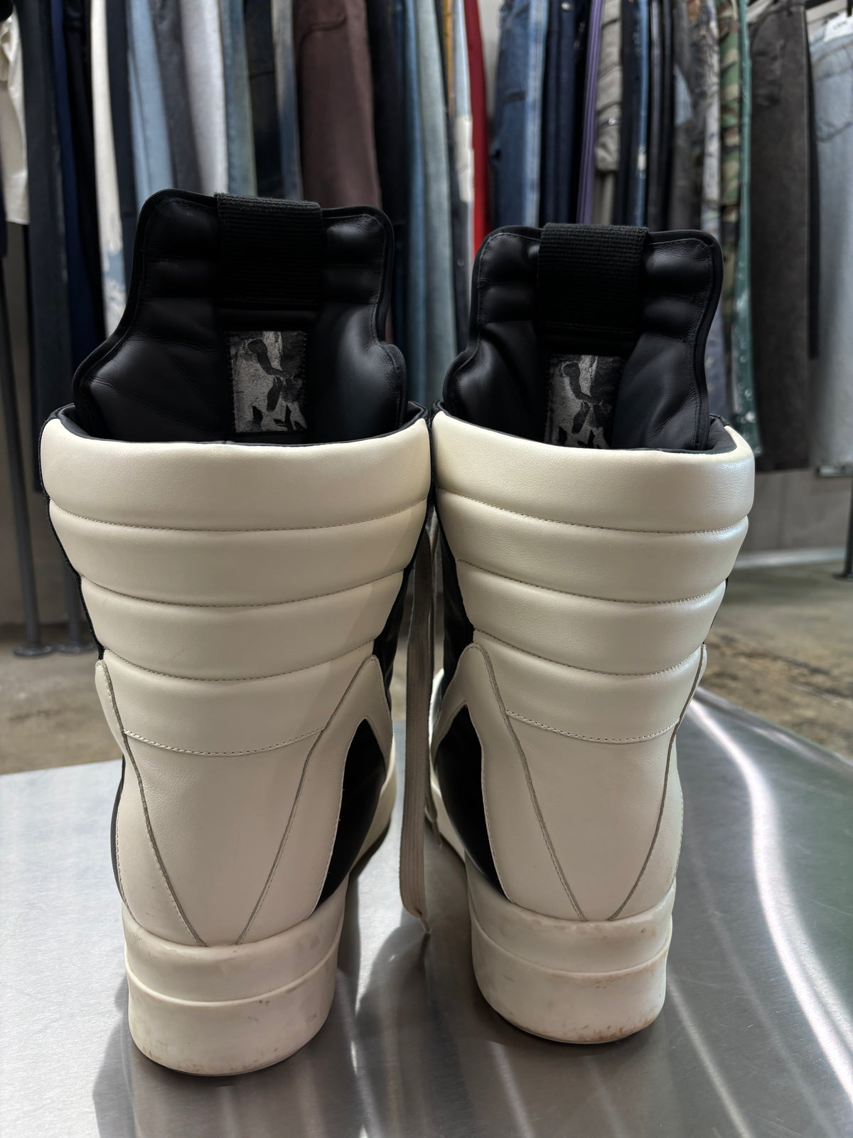 Rick Owens Owens Mega Geobasket / Mega Bumper Geobasket Sneakers