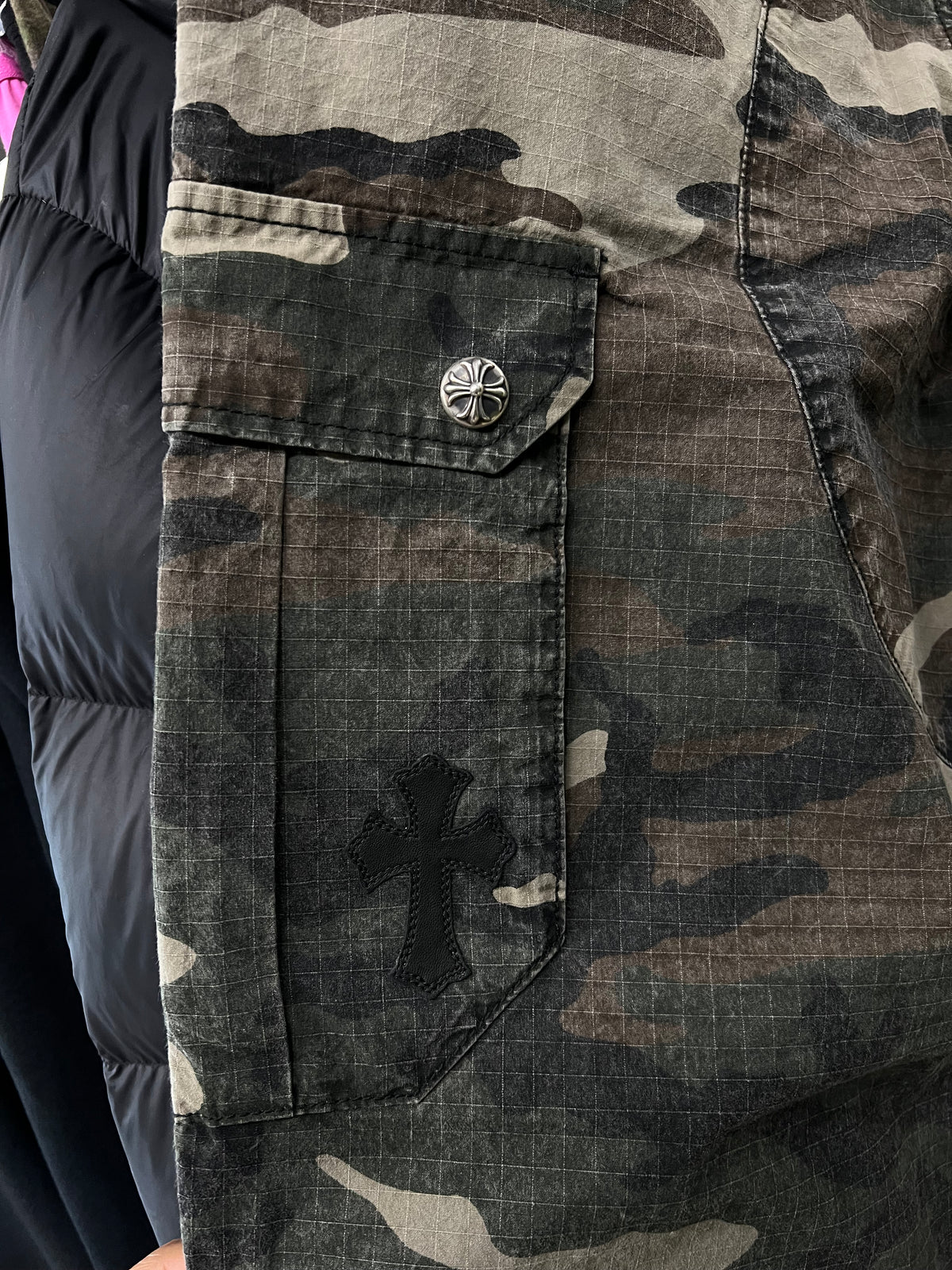 Chrome Hearts Camouflage “Devil Dog” Ripstop Cargo Pants
