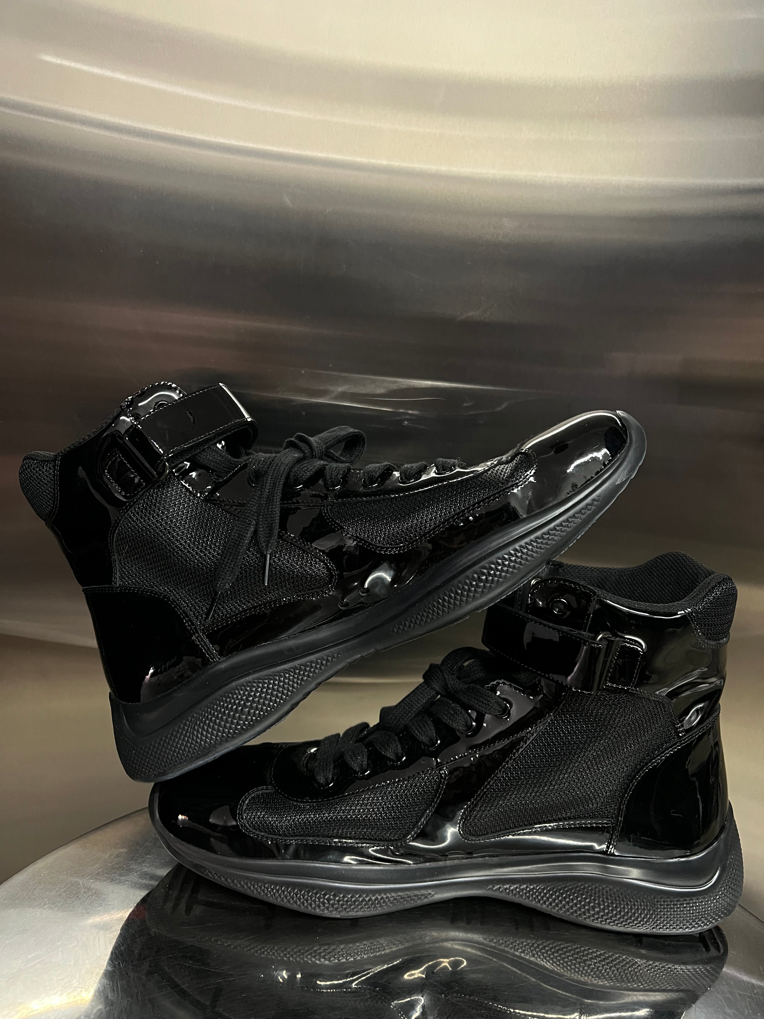 Prada America Cups High-top Sneakers