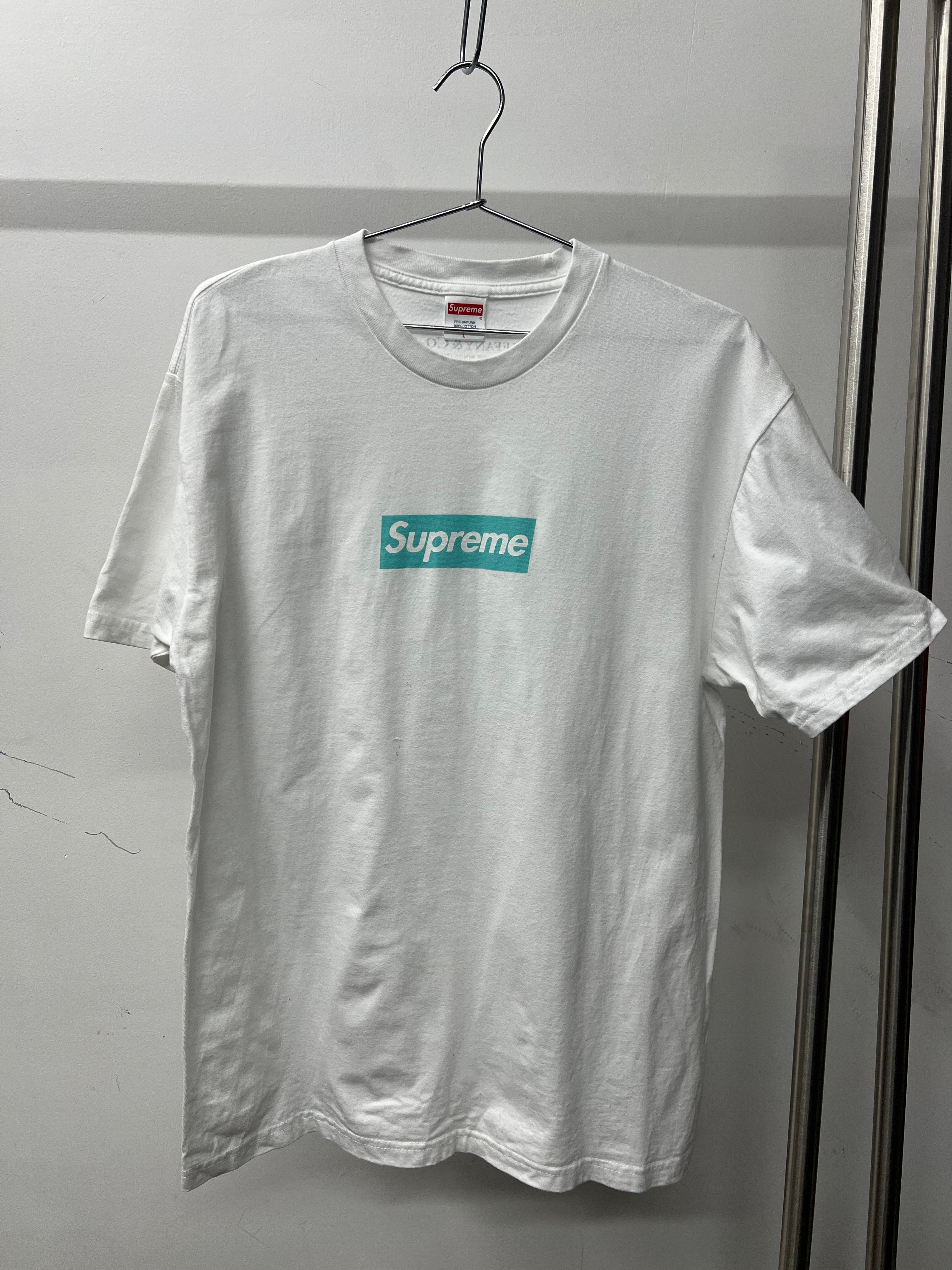Supreme x Tiffany & Co Box logo tee