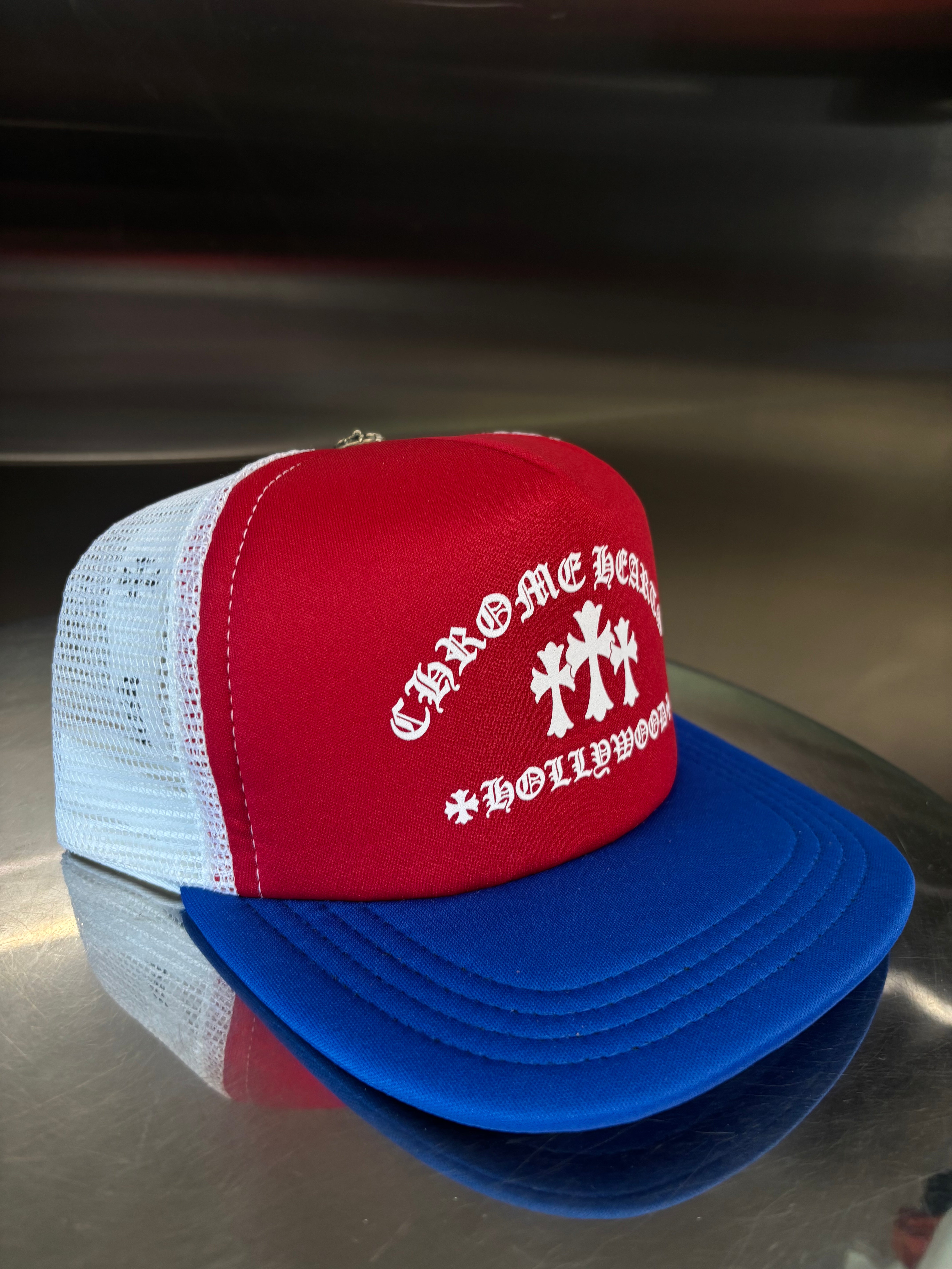 Chrome Hearts King taco “4th of July” Trucker hat