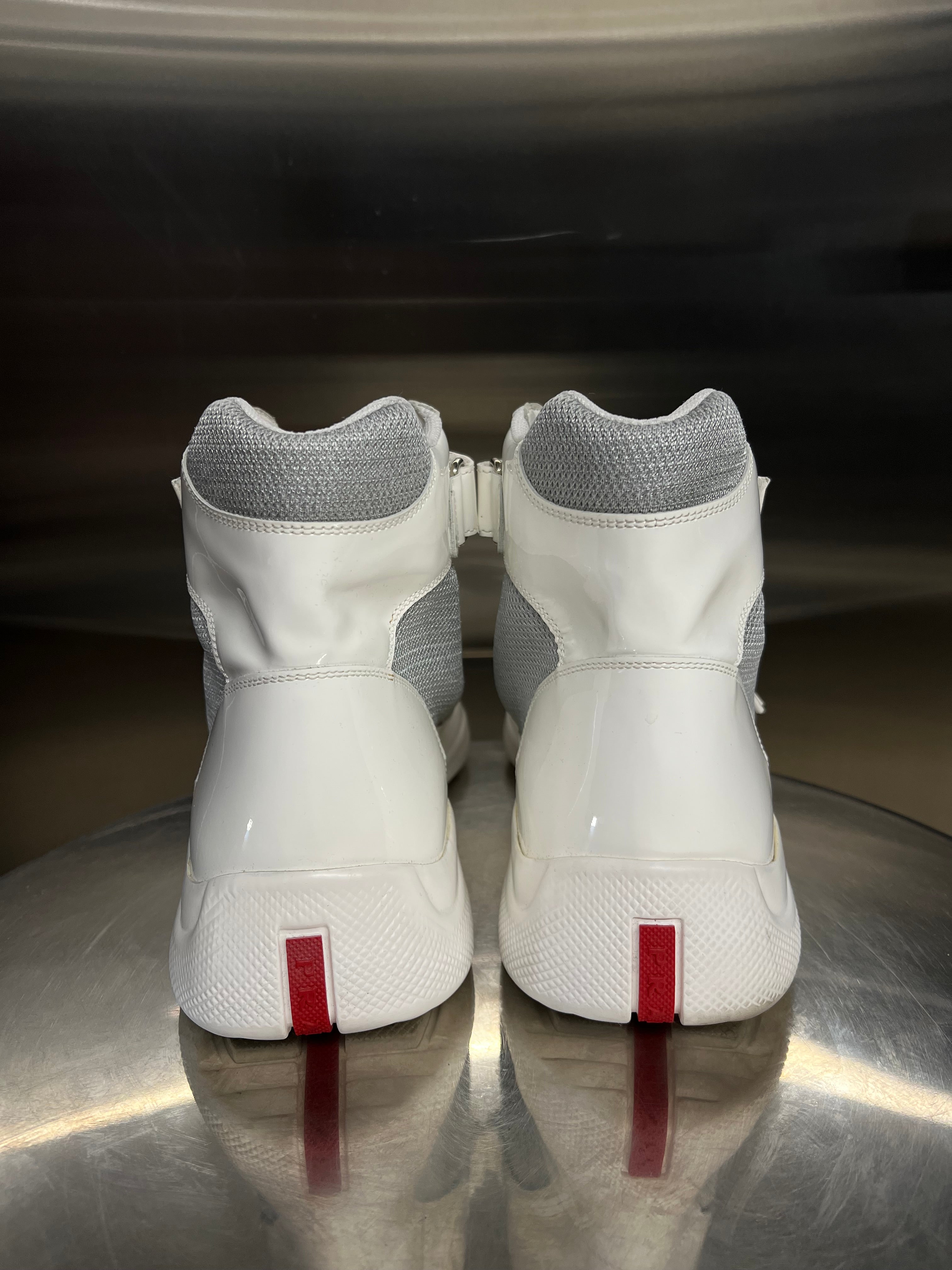 Prada America Cups High-top Sneakers