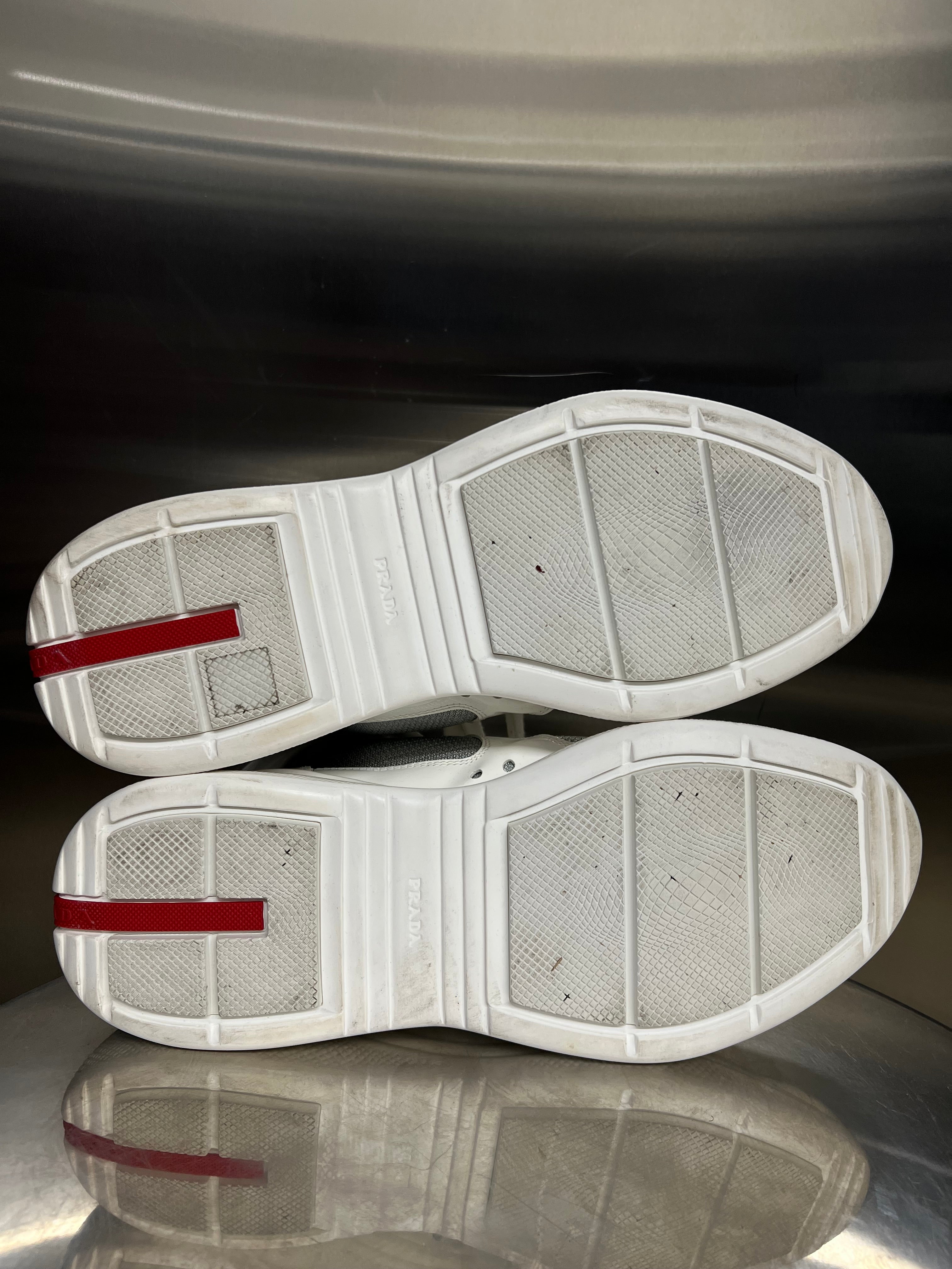 Prada America Cups High-top Sneakers