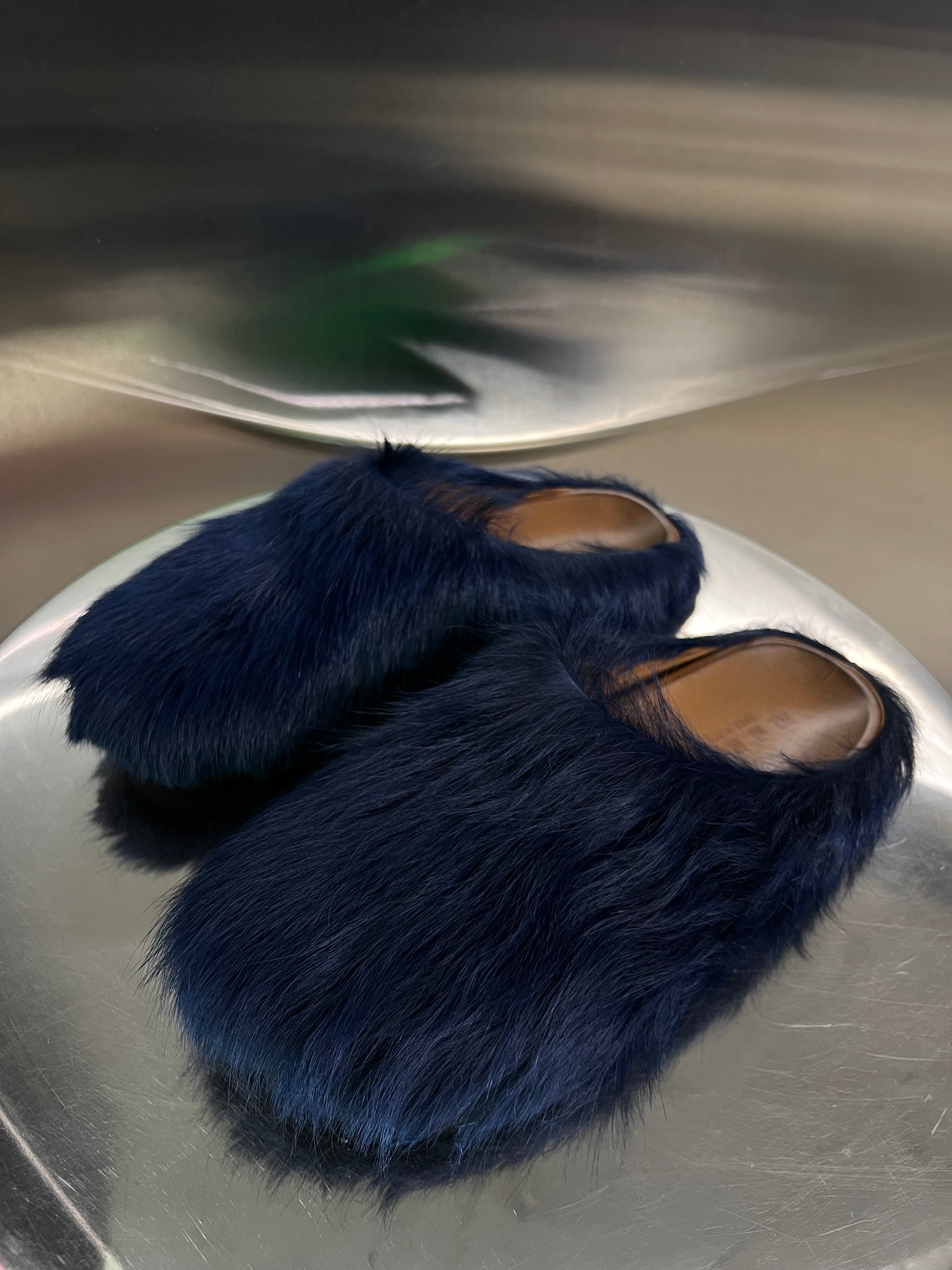 Marni Fussbet Sabot Mule Slippers