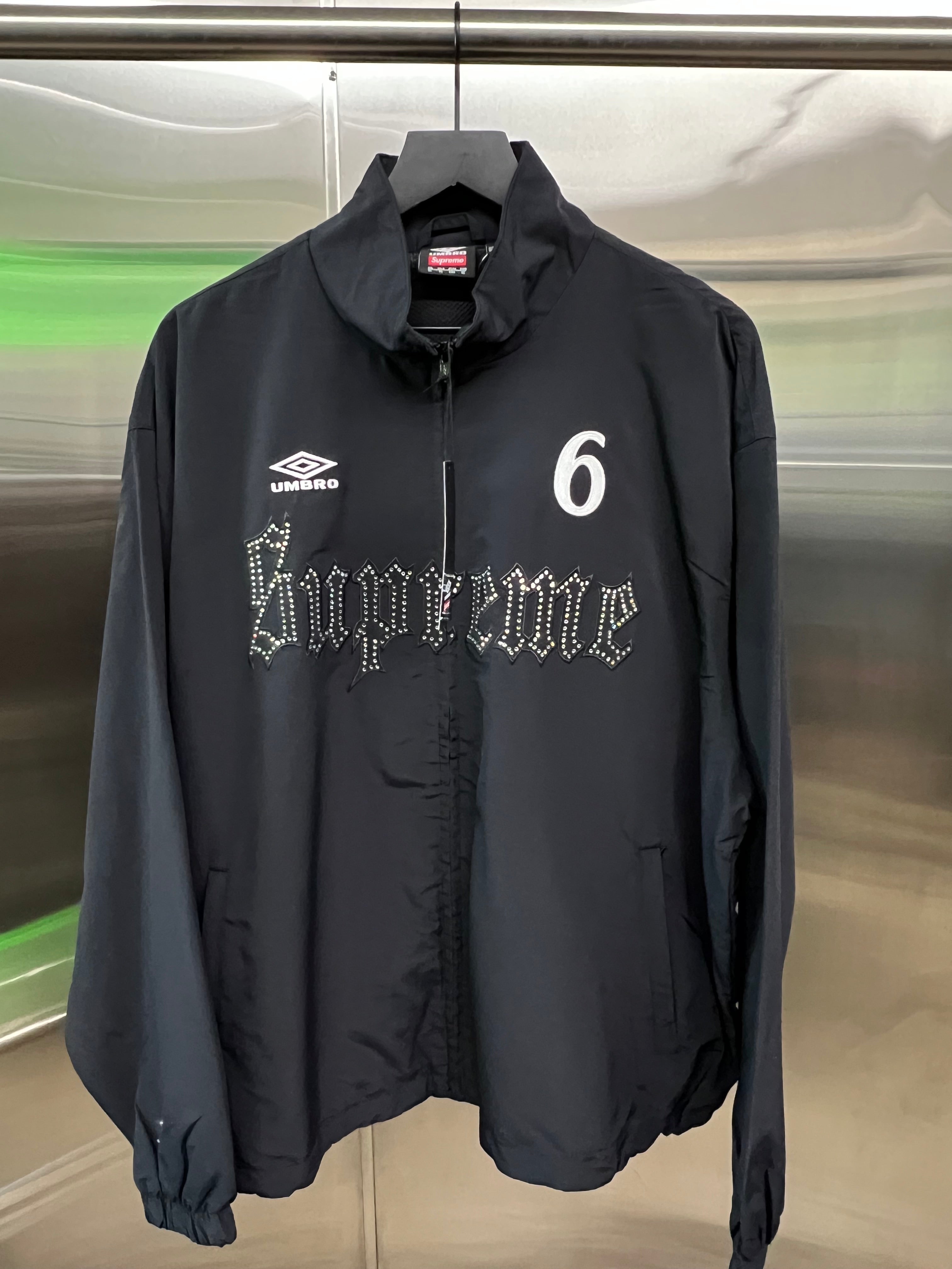 Supreme/Umbro Rhinestone Track Jacket Rhinestone-Studded ‘Supreme’