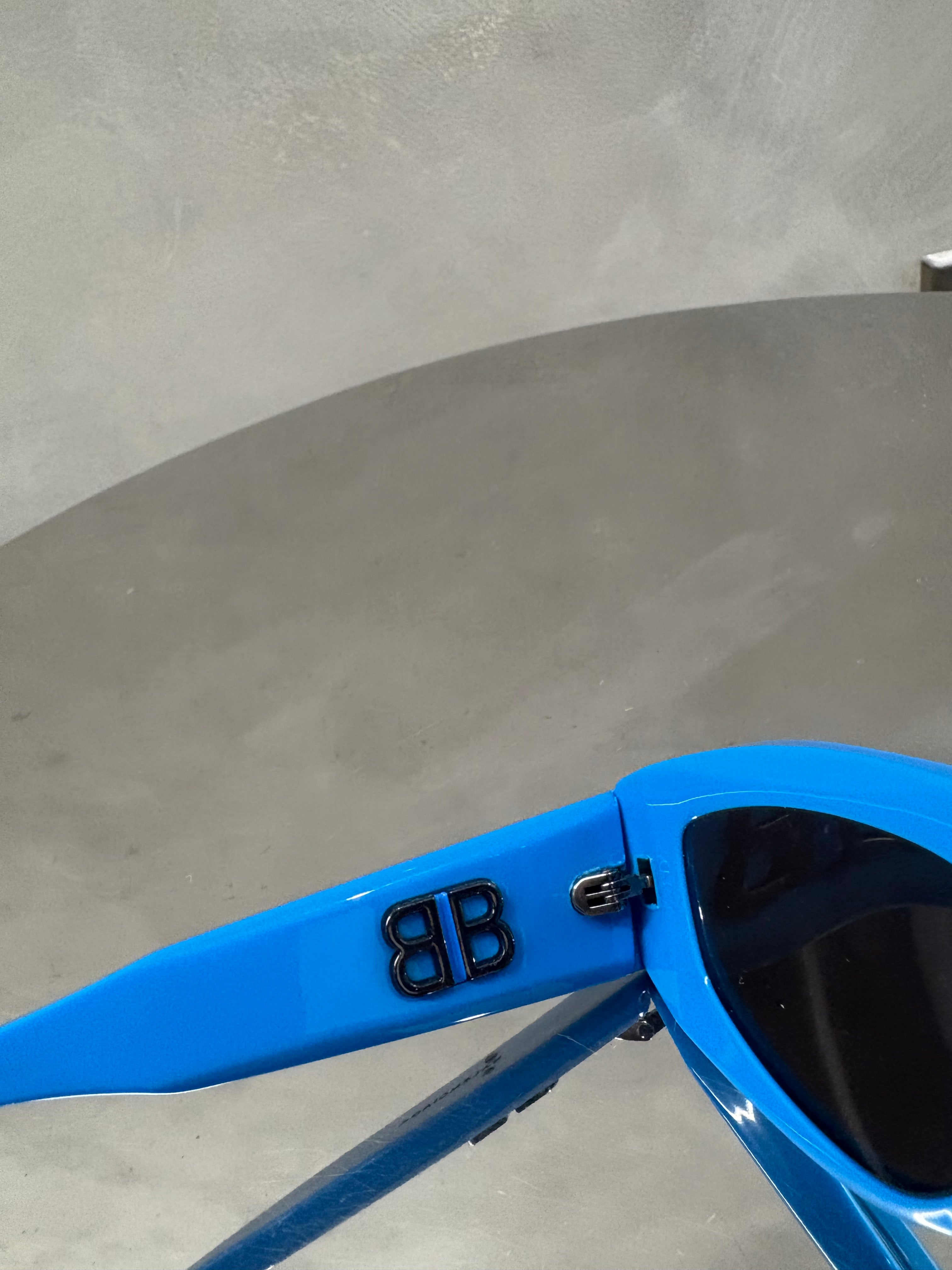 Balenciaga Blue Sunglasses