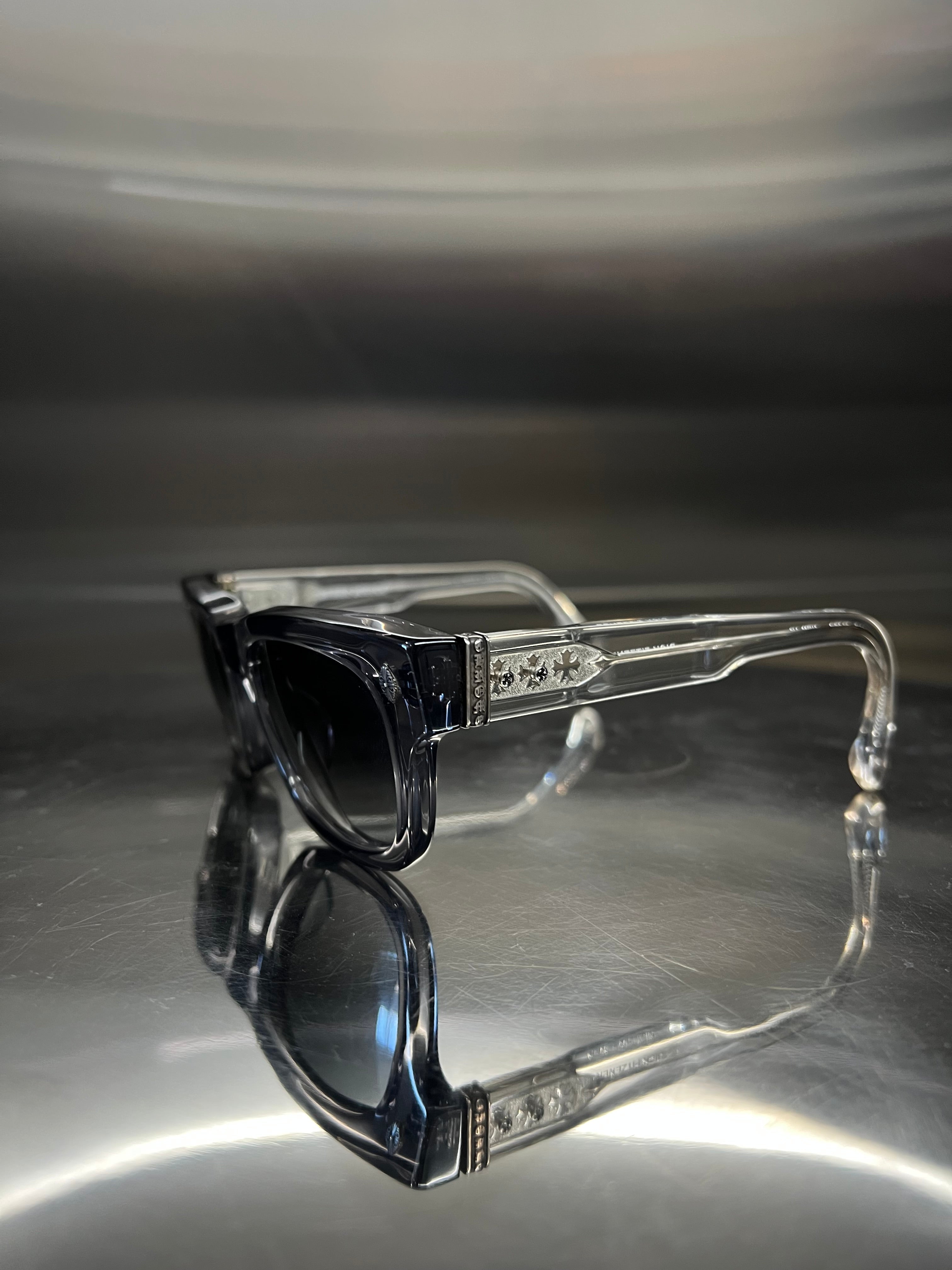 Chrome Hearts “DickFitzener” Smoke Sunglasses Frames