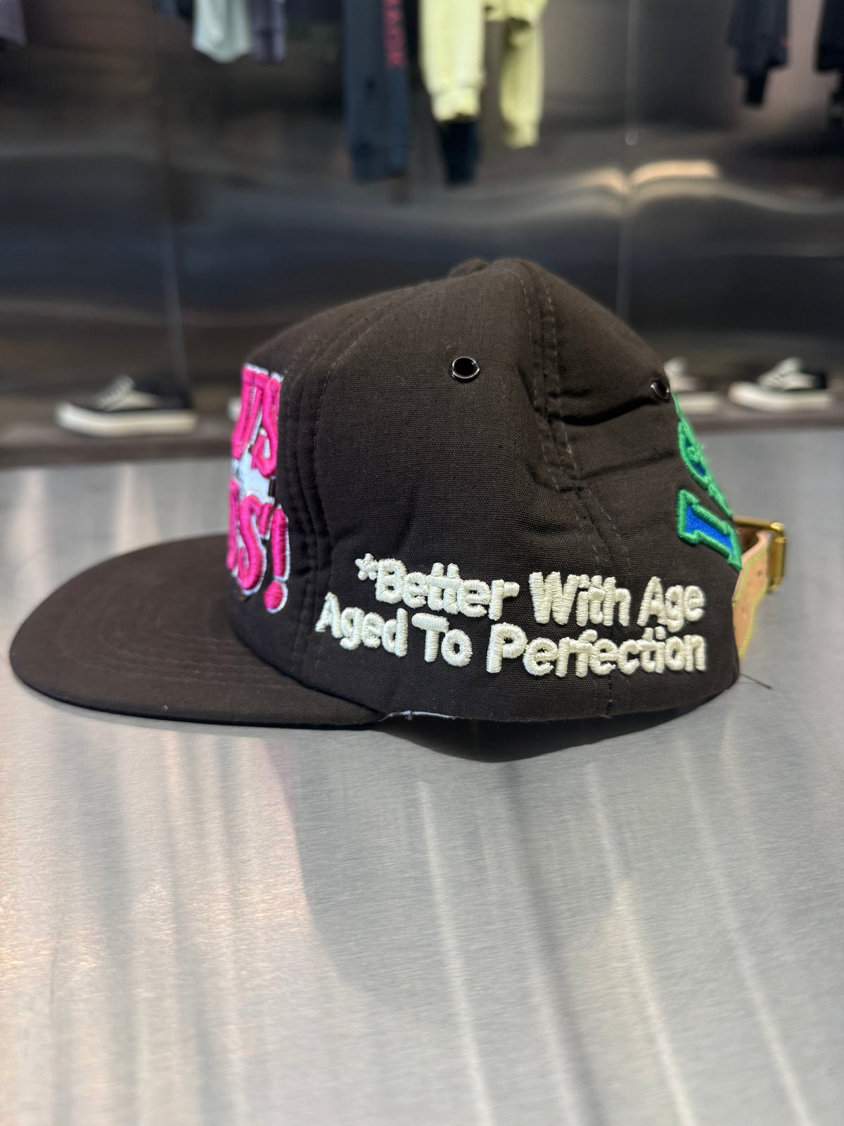 Better with age Jesus saves Vintage Hat
