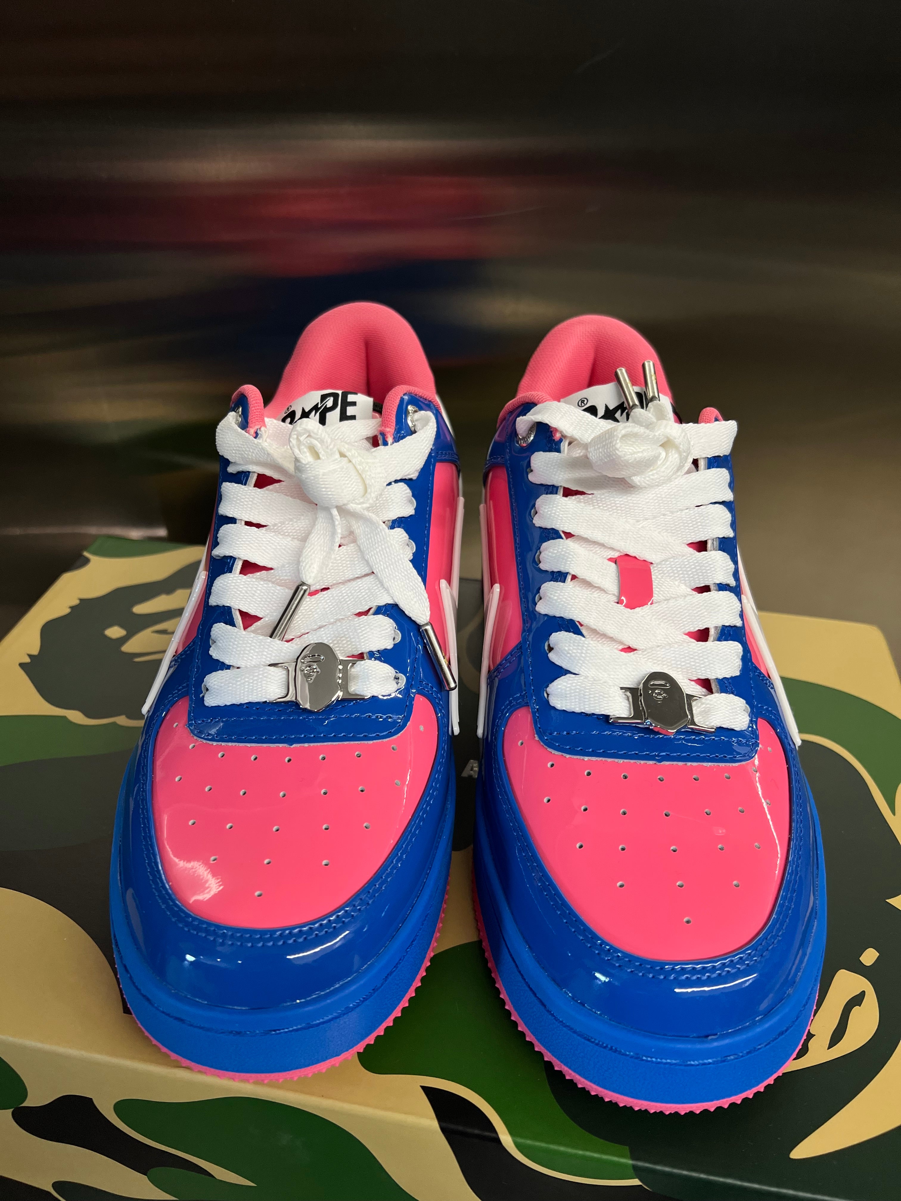 A Bathing Ape Bape Sta OS “#1 M2 Blue Pink”