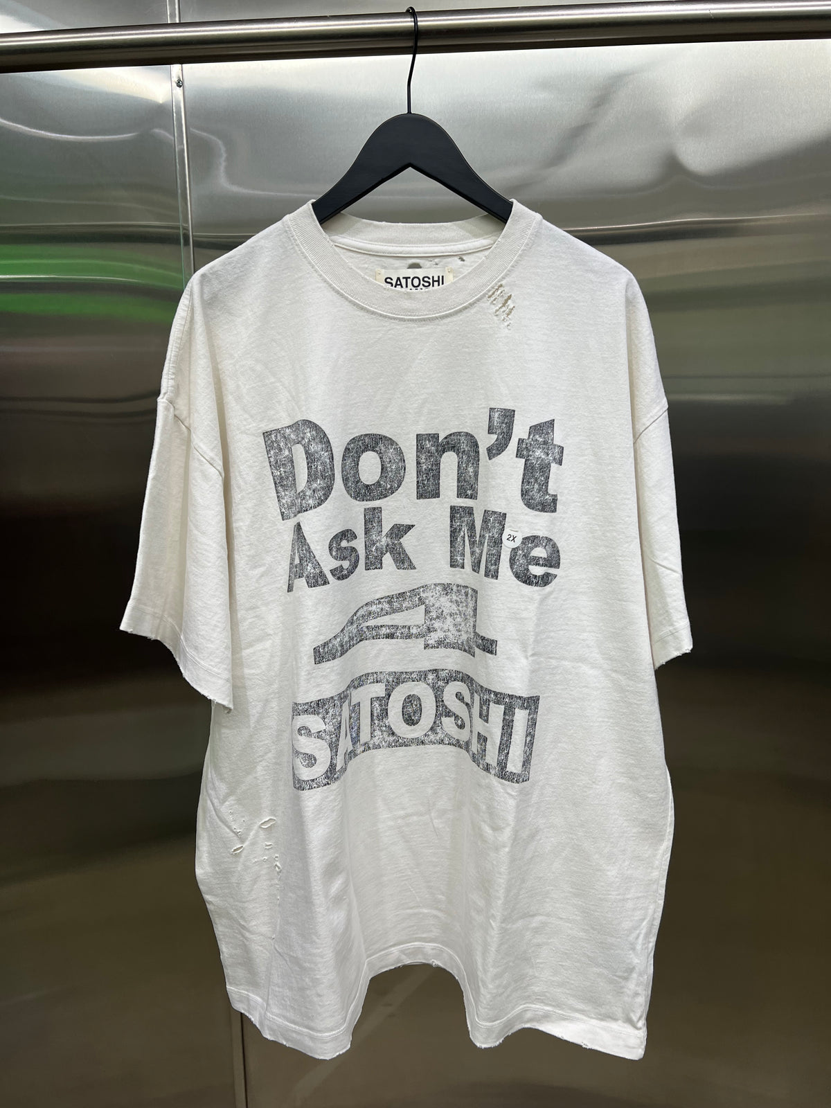 Satoshi Nakamoto “Don’t ask” tee