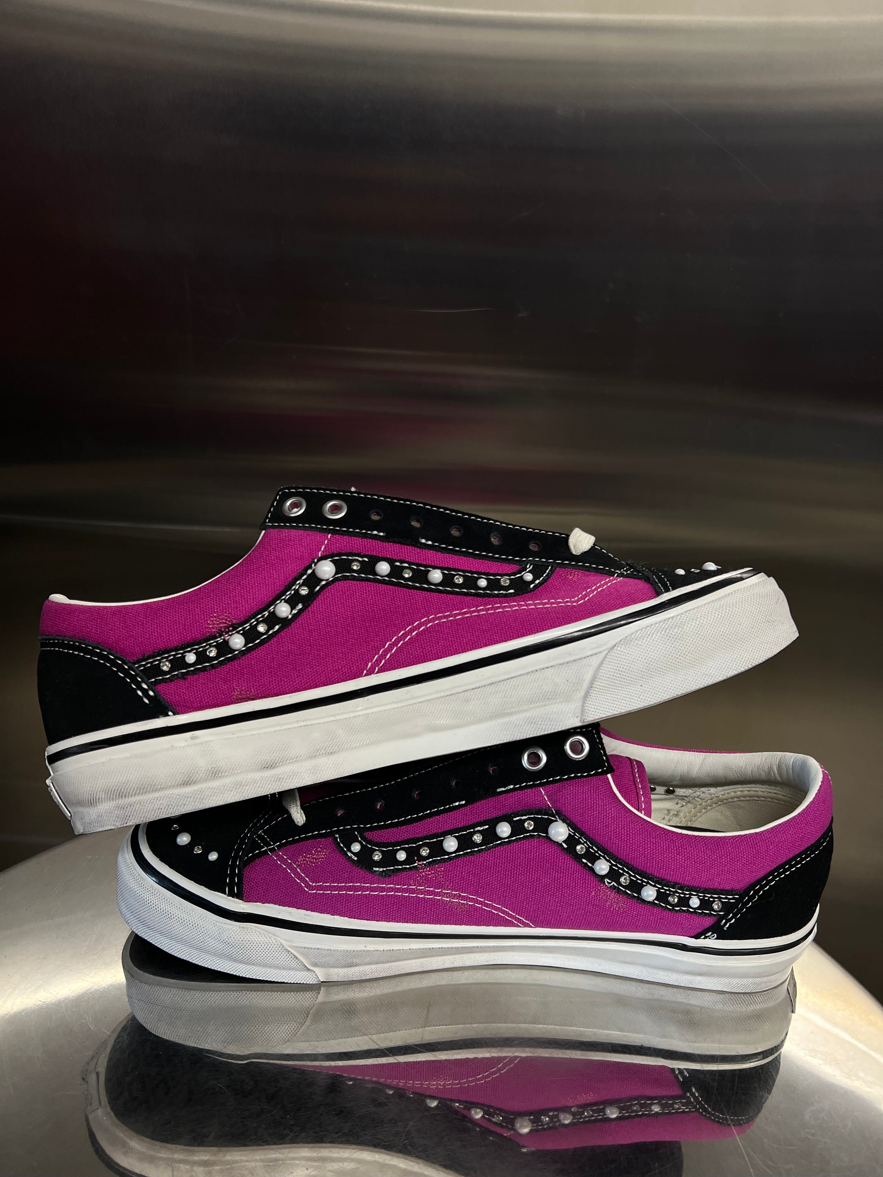 Vans Old Skool 36 LX "Pearlized Pack Fuchsia Red"