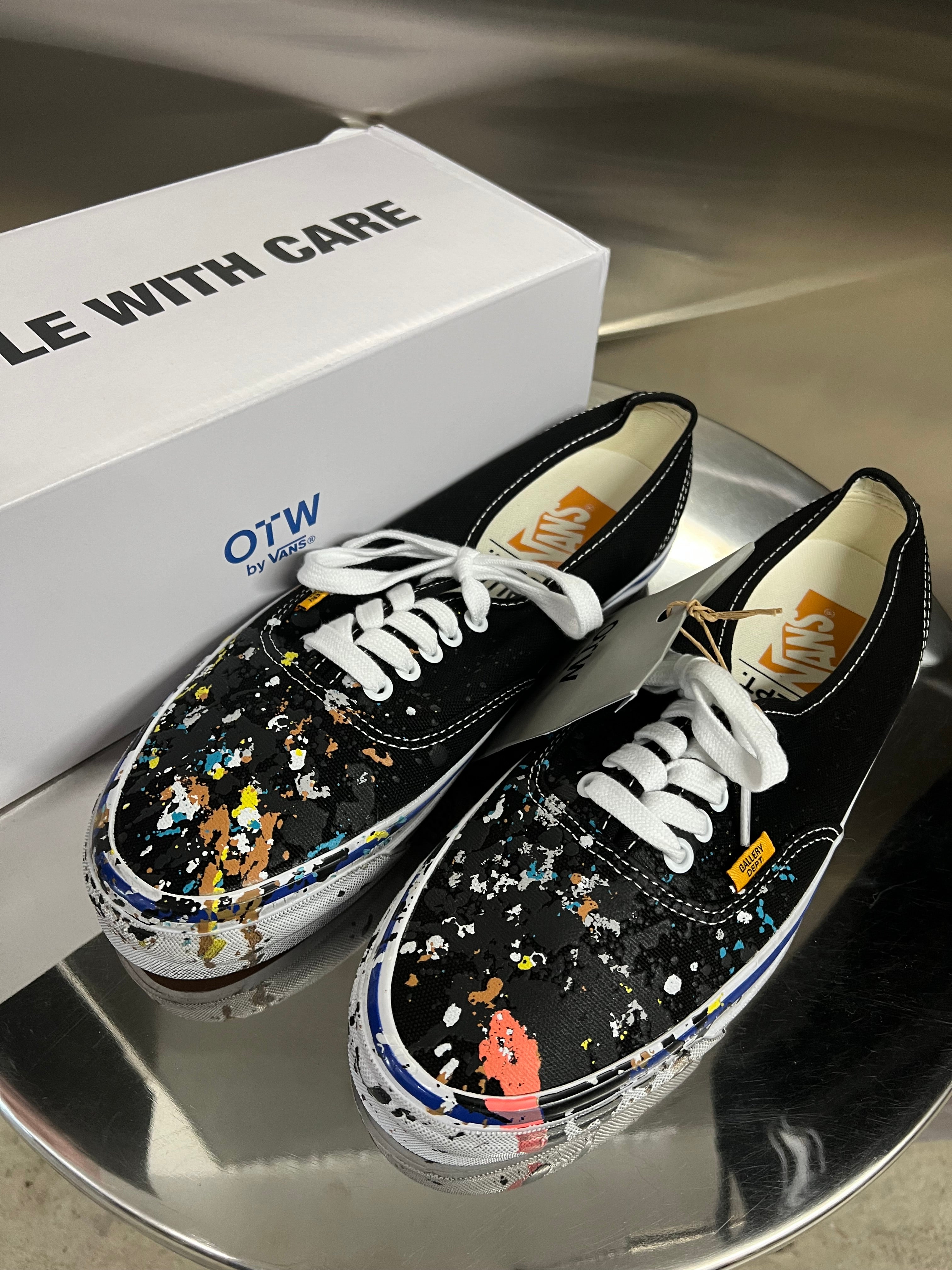 Vans Gallery Dept ATK Authenic Reisssue 44 paint splatter