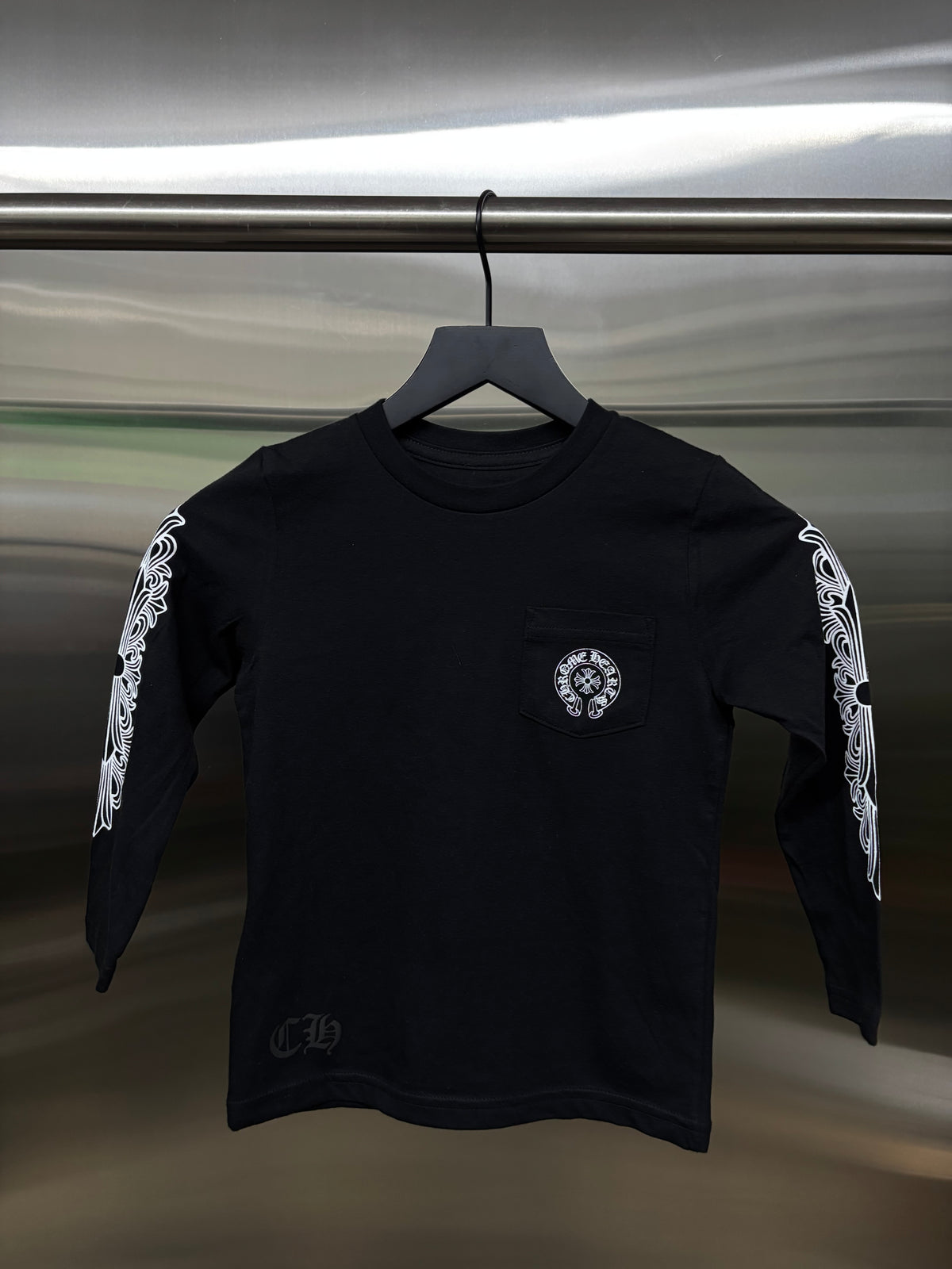 Chrome Hearts Baby Horseshoe Long Sleeve  T-shirt
