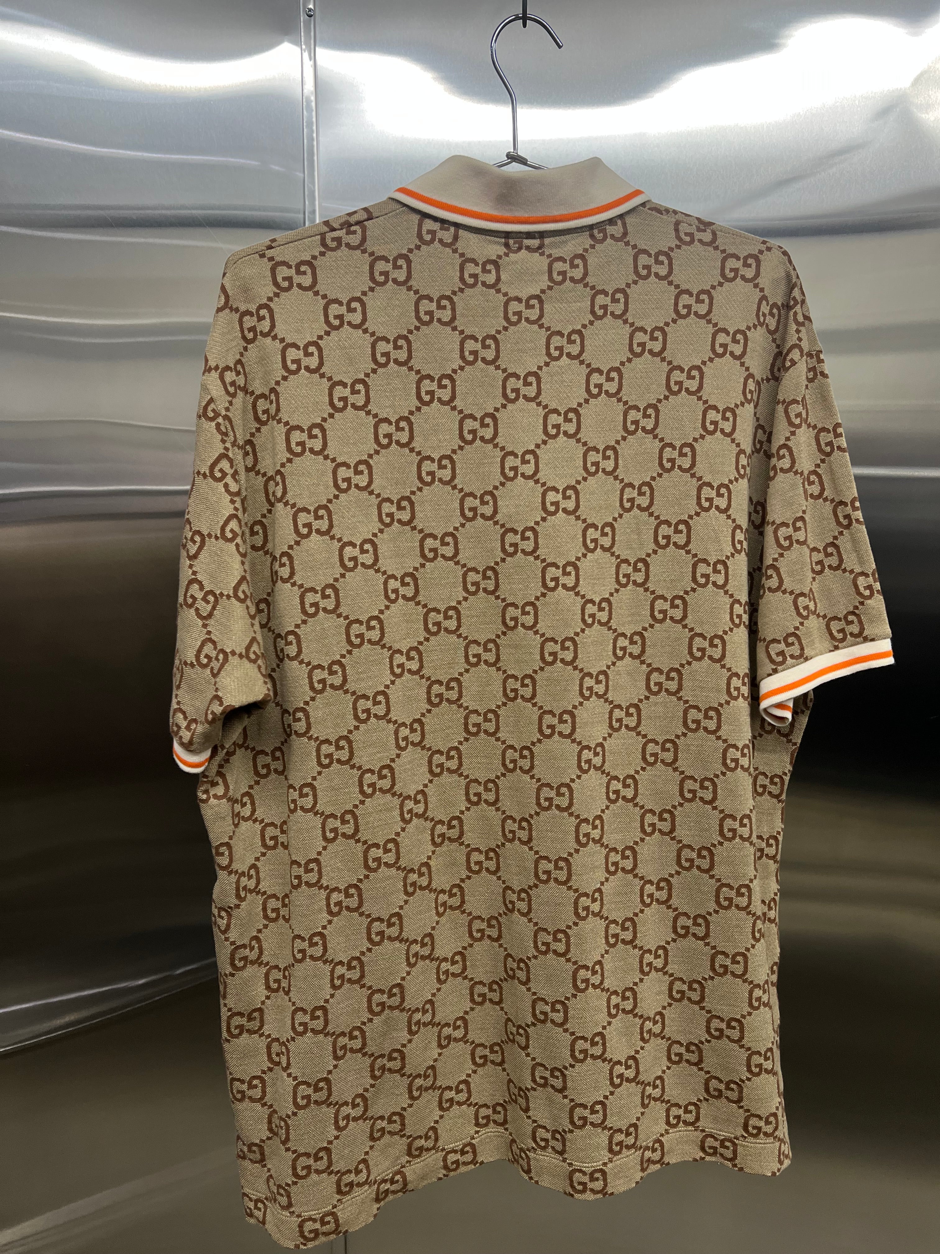 Gucci Monogram Polo Button up