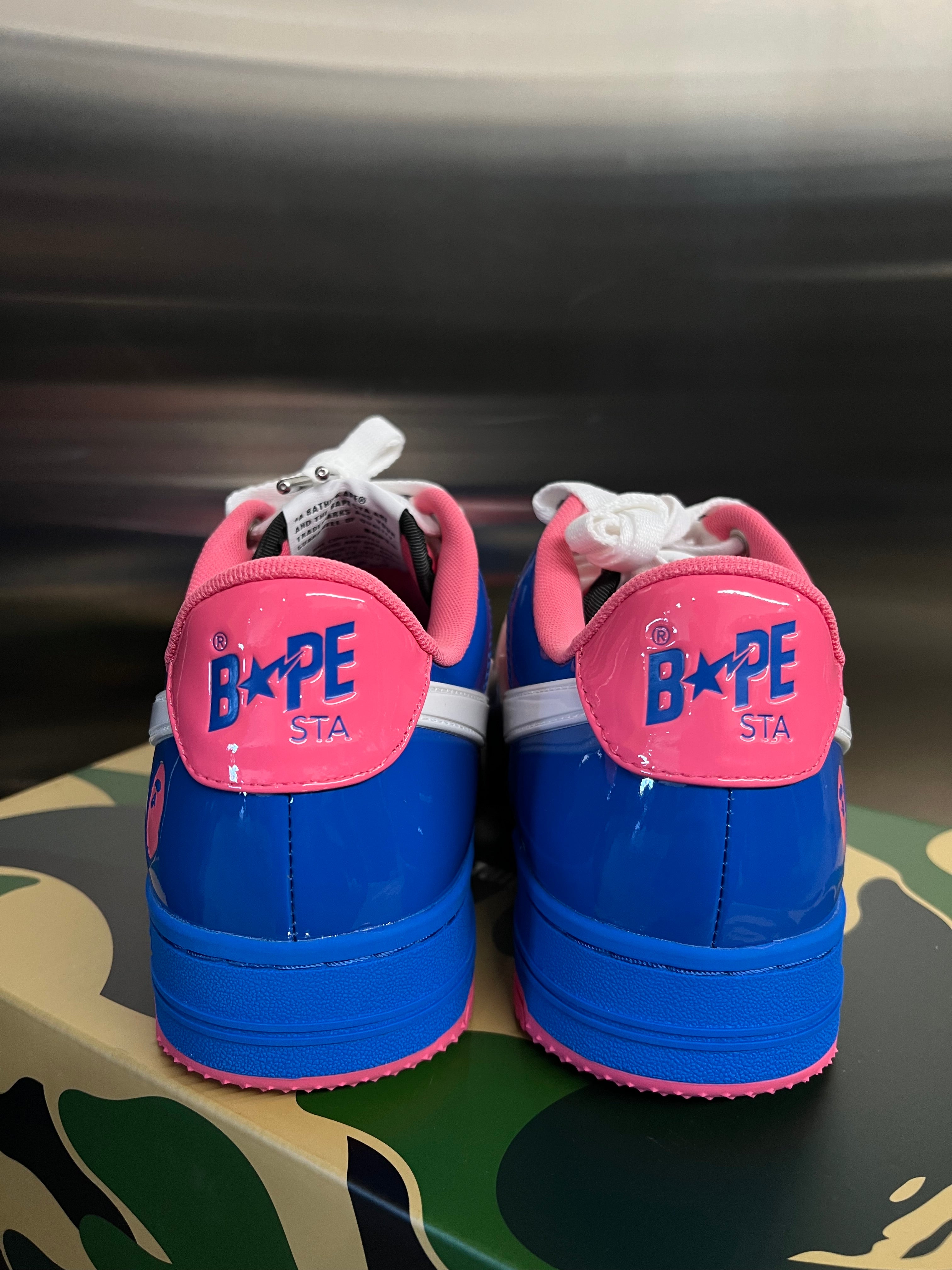 A Bathing Ape Bape Sta OS “#1 M2 Blue Pink”