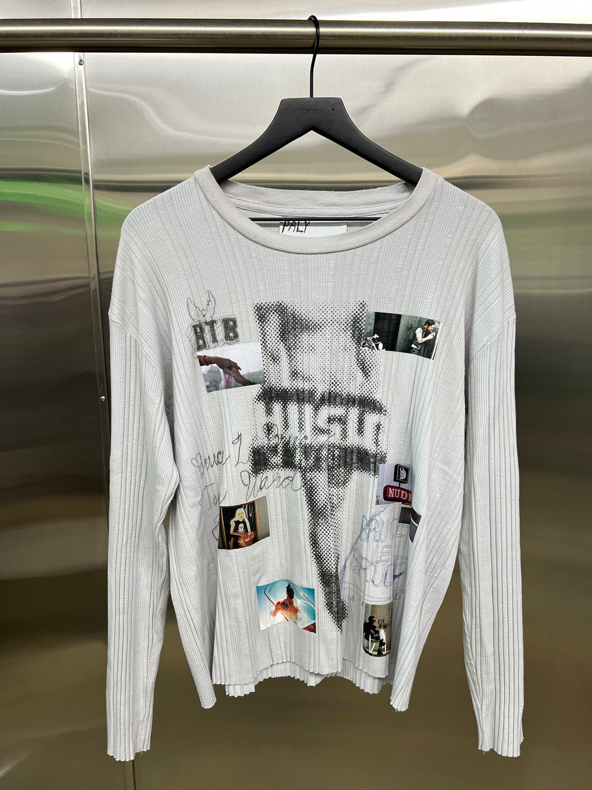 Paly Hollywood Hustlr Rib long sleeve tee