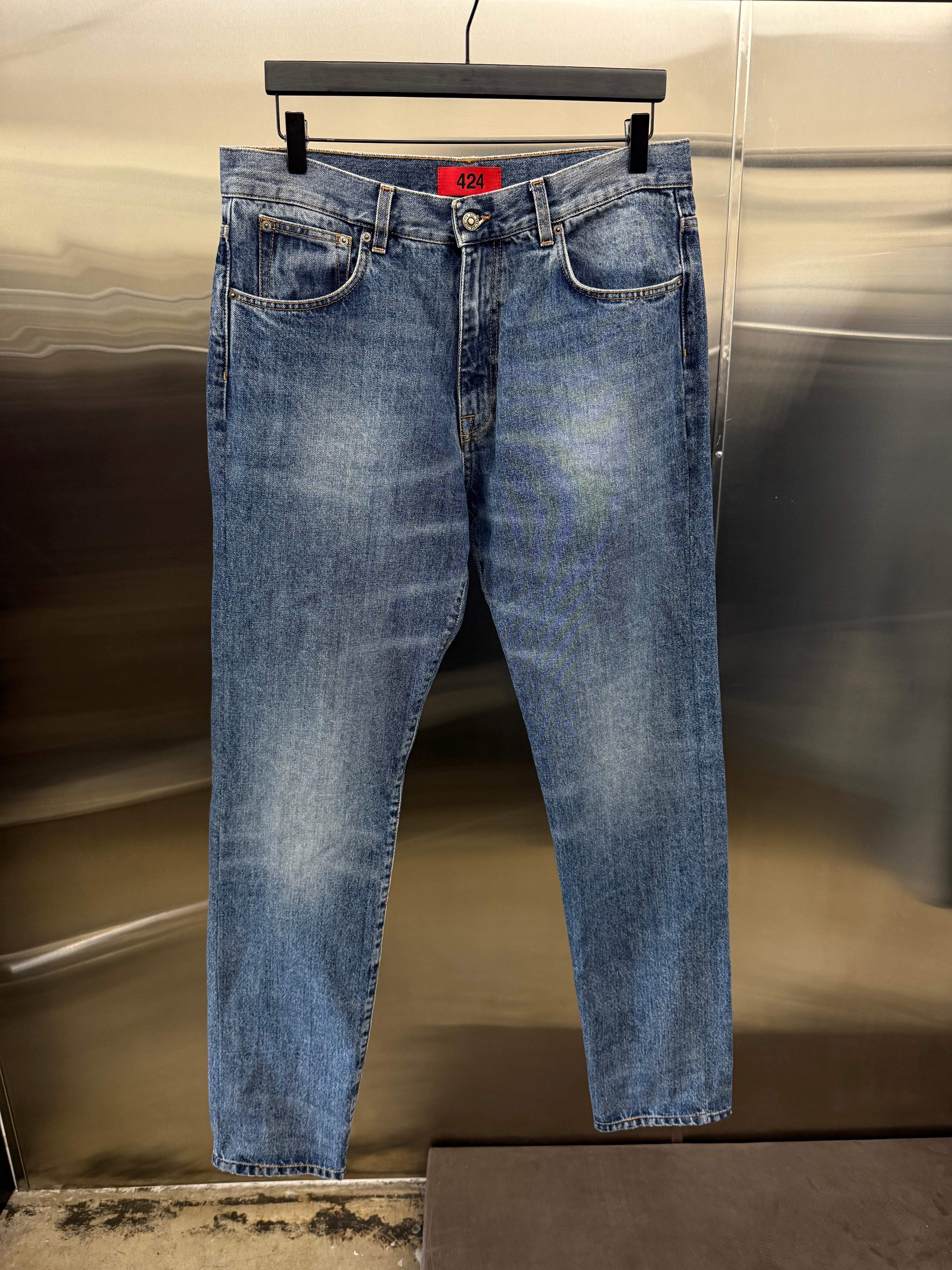424 Blue Denim Jeans